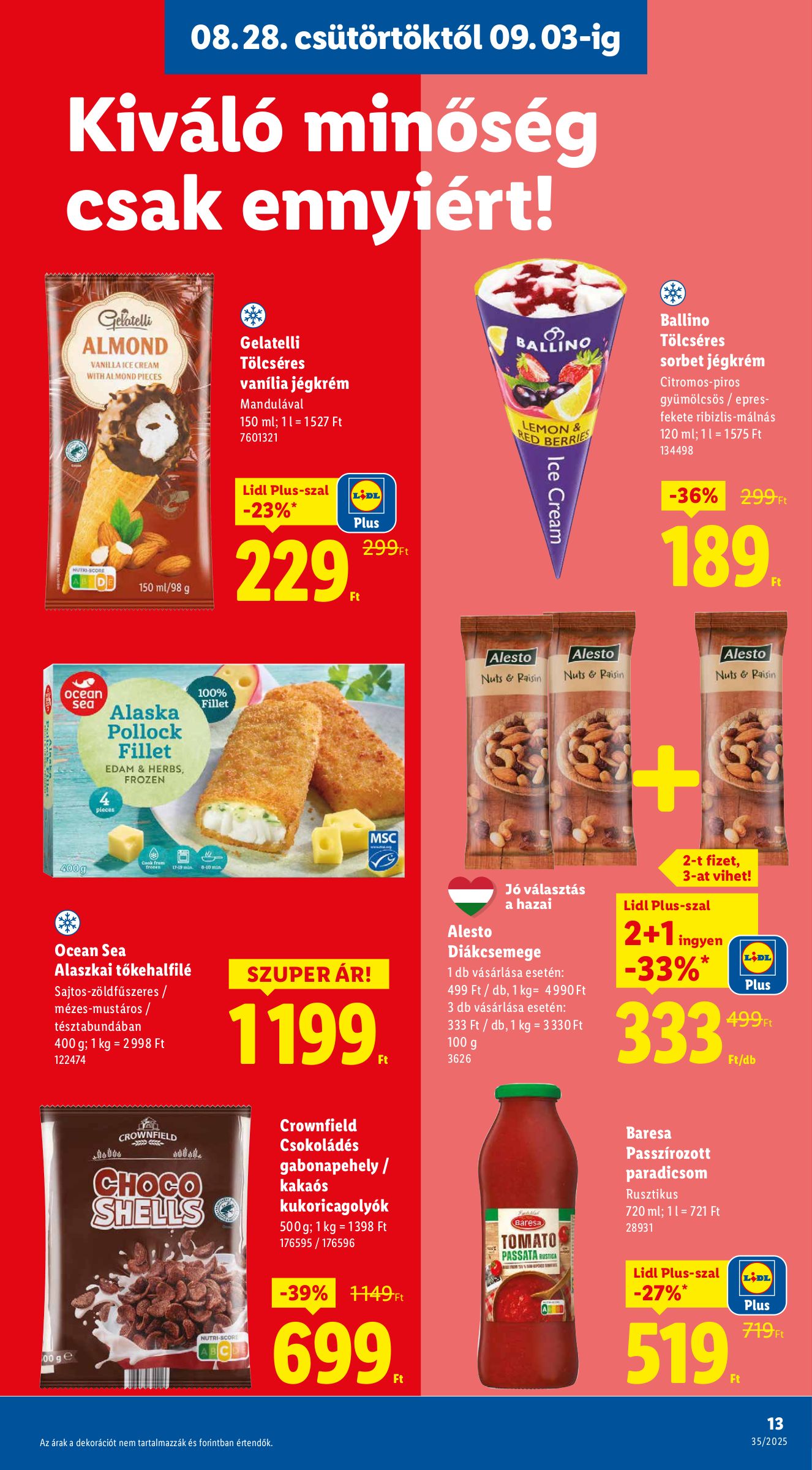 lidl - Lidl akciós újság, érvényes 08.28. - 09.03. - page: 13 lidl - Lidl akciós újság, érvényes 08.28. - 09.03. - page: 13