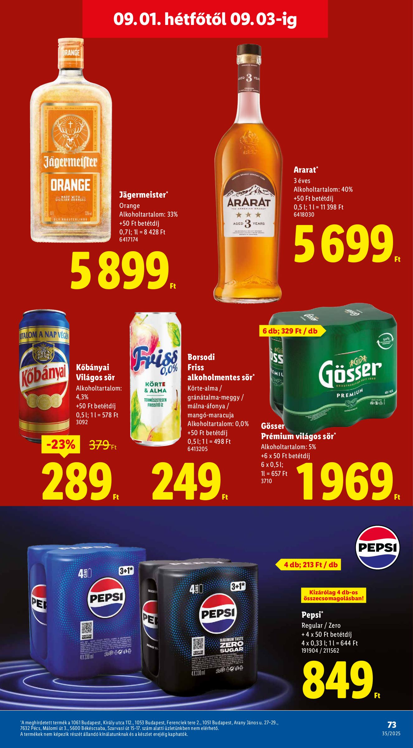 lidl - Lidl akciós újság, érvényes 08.28. - 09.03. - page: 73 lidl - Lidl akciós újság, érvényes 08.28. - 09.03. - page: 73
