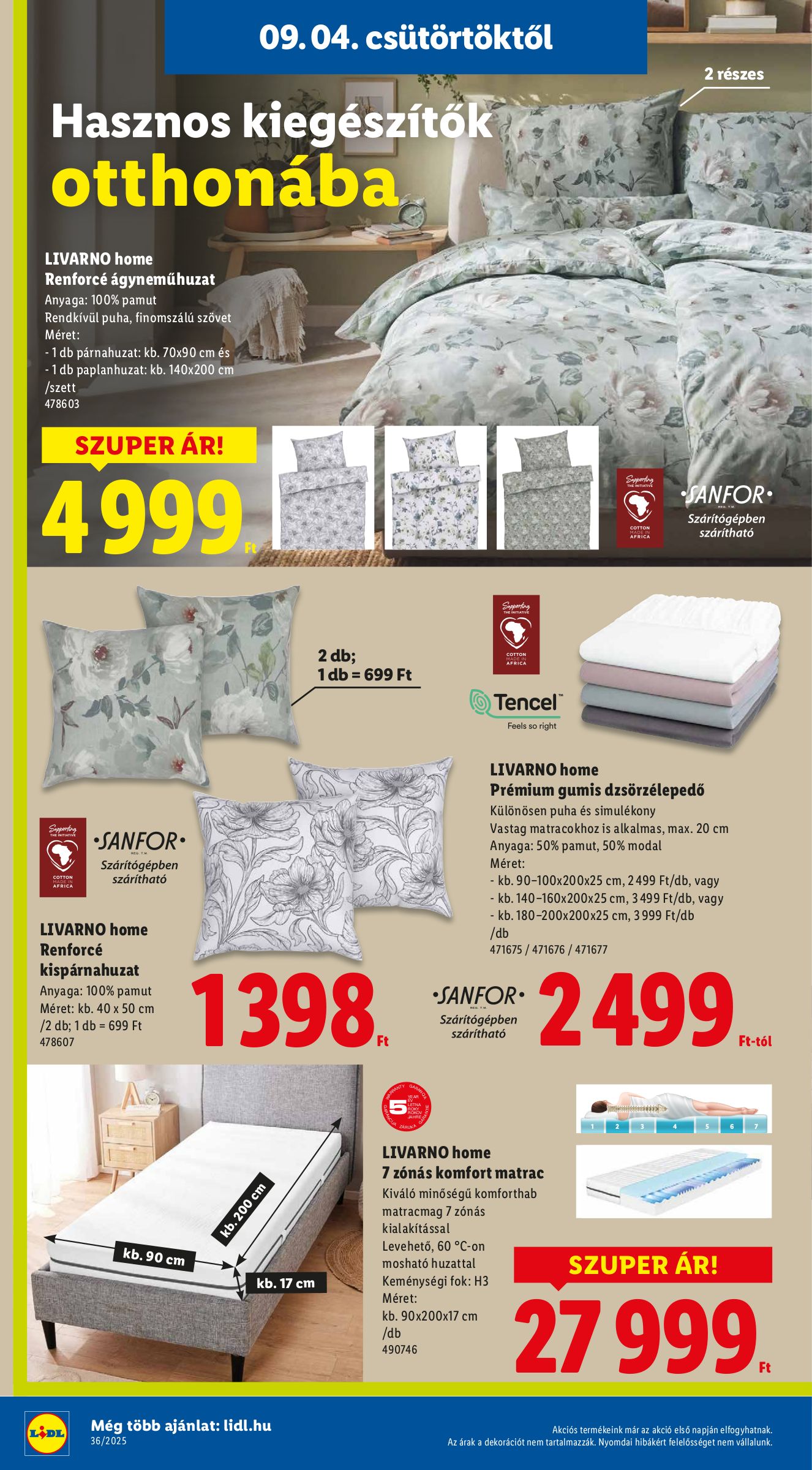 lidl - Lidl akciós újság, érvényes 09.04. - 09.10. - page: 36 lidl - Lidl akciós újság, érvényes 09.04. - 09.10. - page: 36
