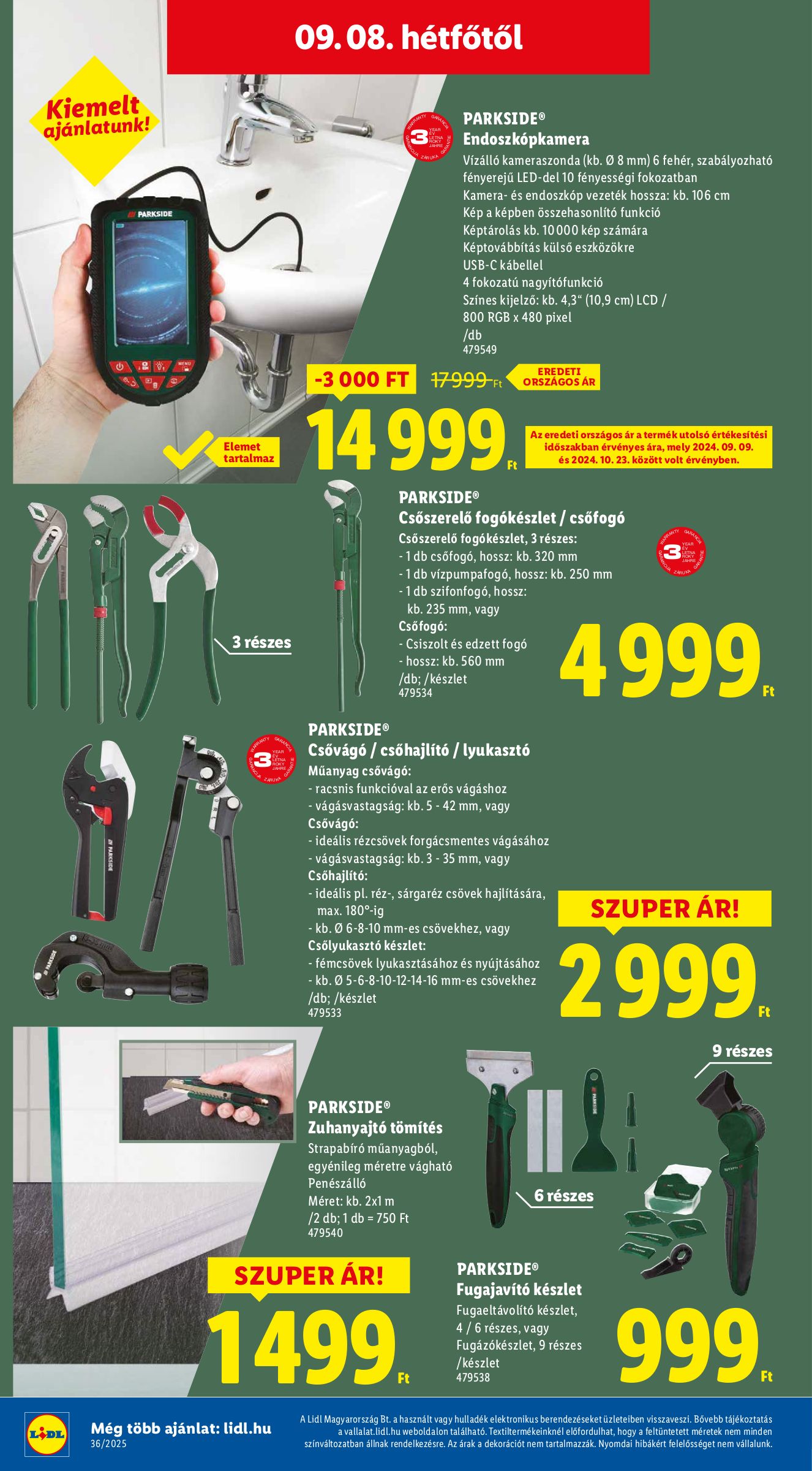 lidl - Lidl akciós újság, érvényes 09.04. - 09.10. - page: 54 lidl - Lidl akciós újság, érvényes 09.04. - 09.10. - page: 54