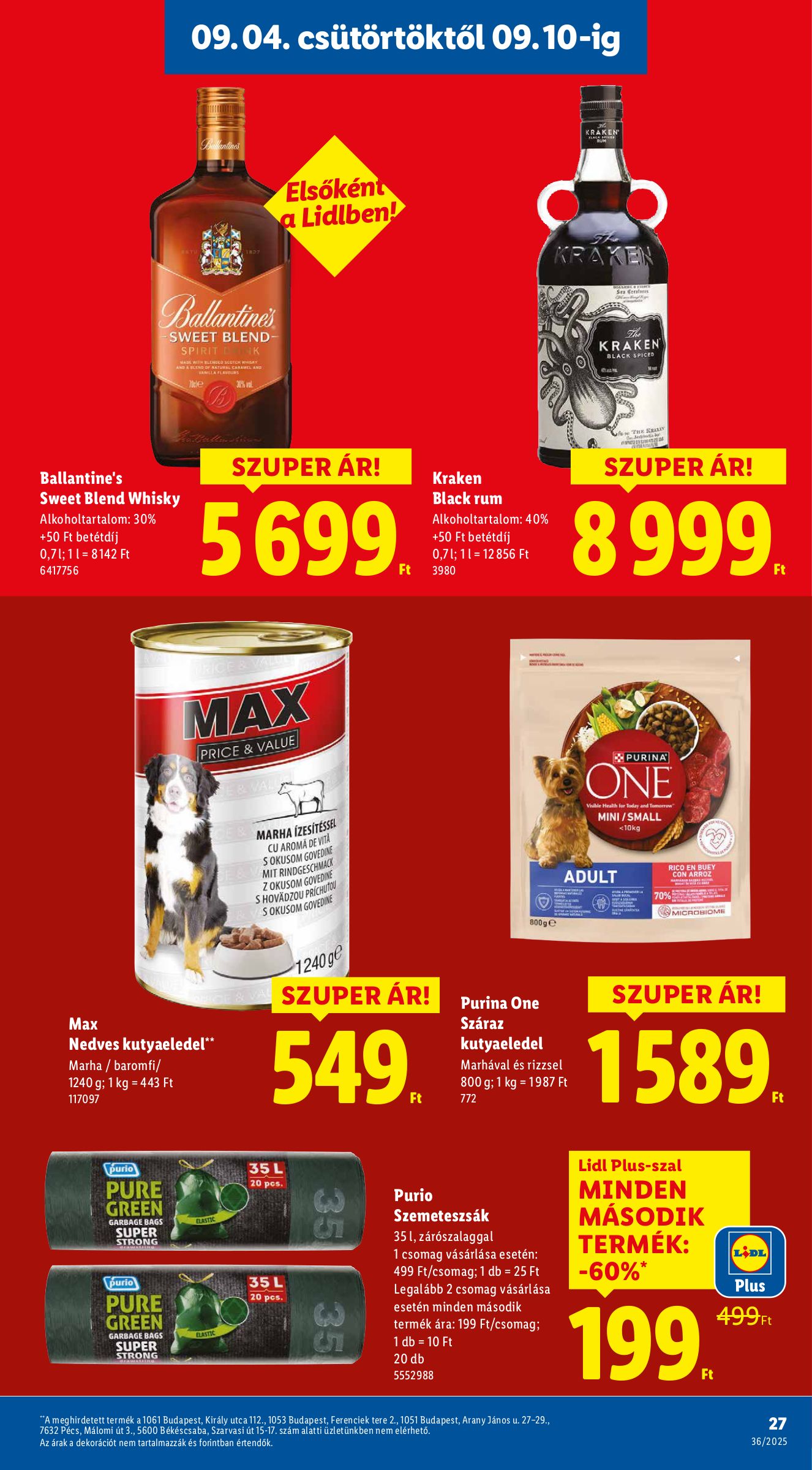 lidl - Lidl akciós újság, érvényes 09.04. - 09.10. - page: 27 lidl - Lidl akciós újság, érvényes 09.04. - 09.10. - page: 27