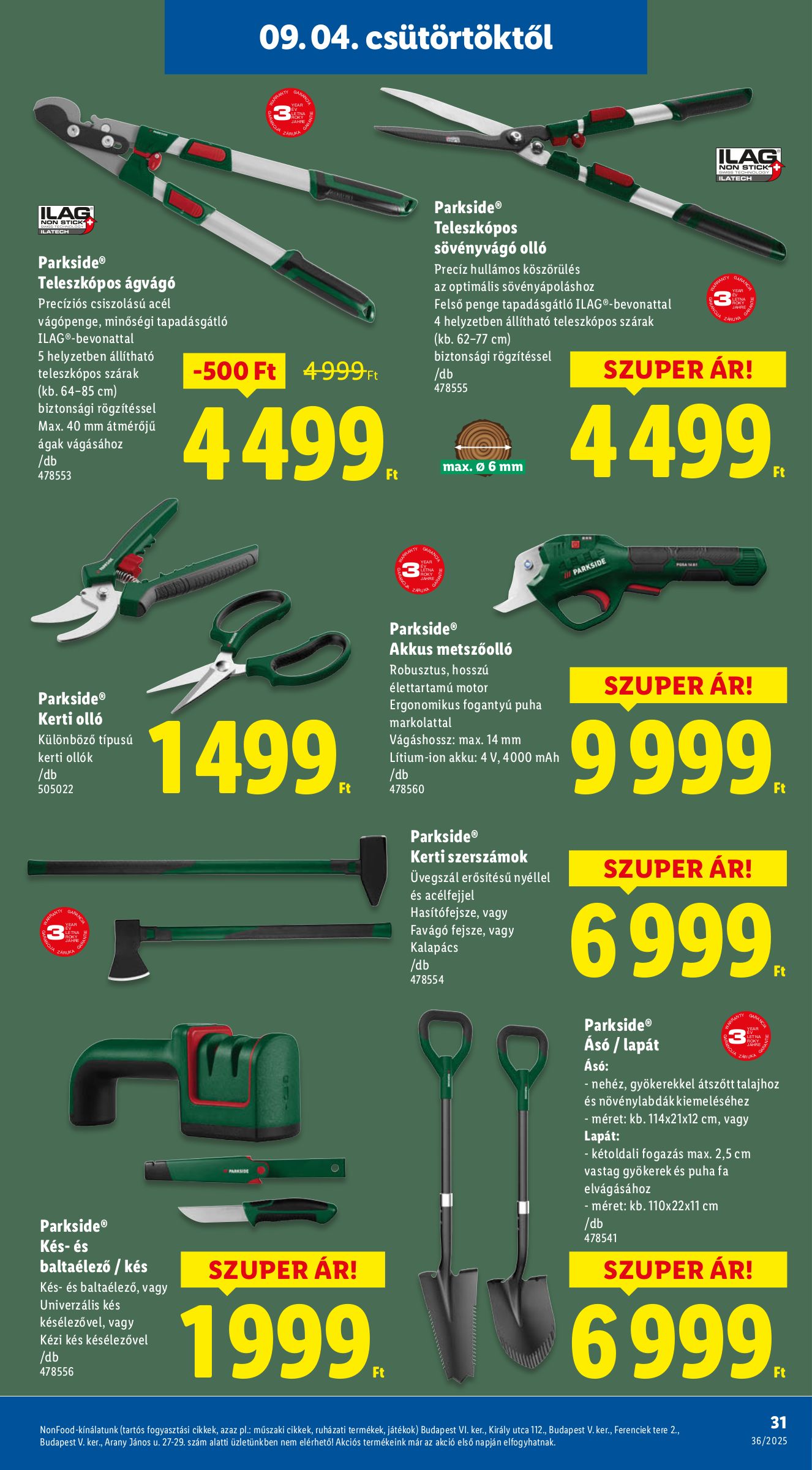 lidl - Lidl akciós újság, érvényes 09.04. - 09.10. - page: 31 lidl - Lidl akciós újság, érvényes 09.04. - 09.10. - page: 31