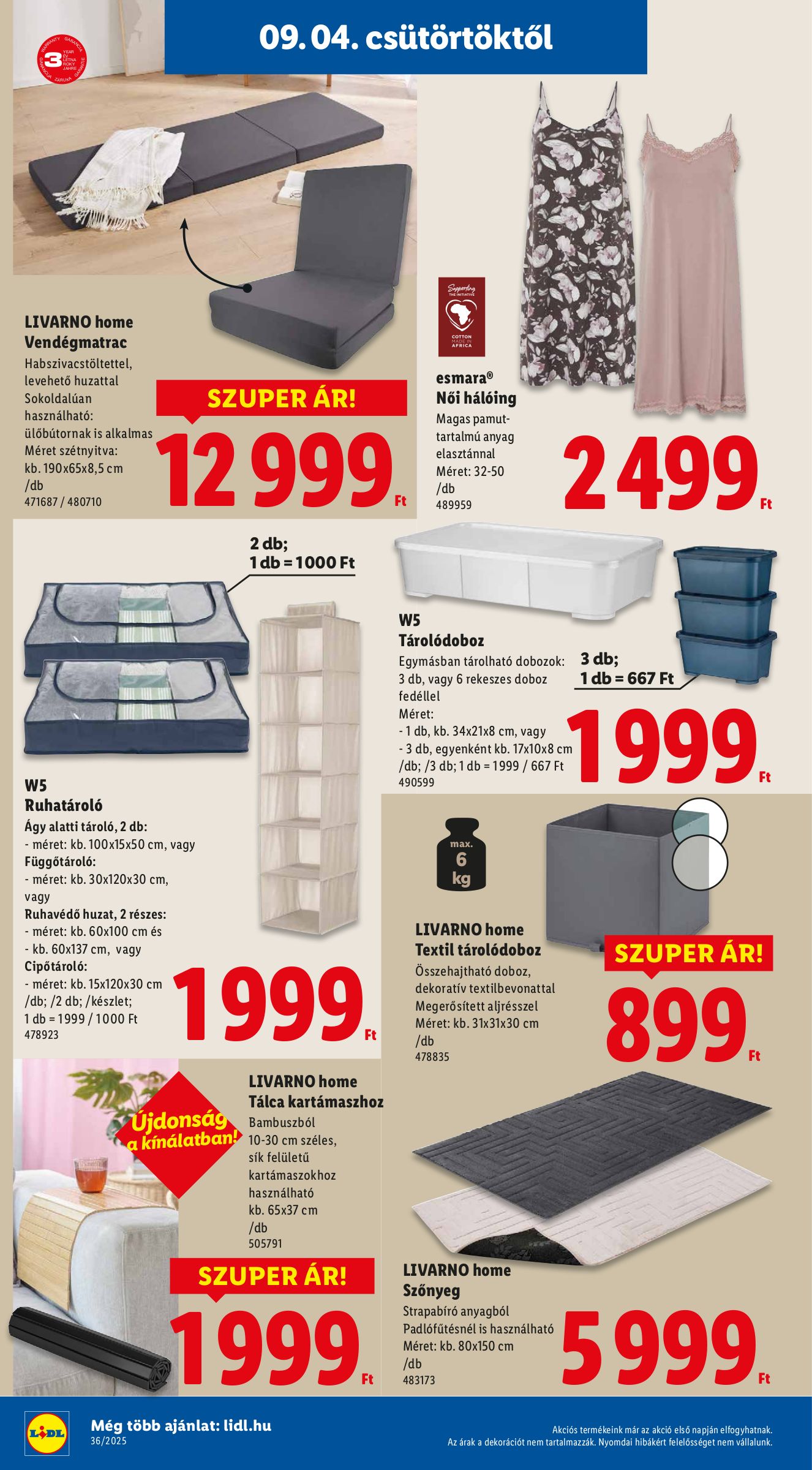 lidl - Lidl akciós újság, érvényes 09.04. - 09.10. - page: 38 lidl - Lidl akciós újság, érvényes 09.04. - 09.10. - page: 38