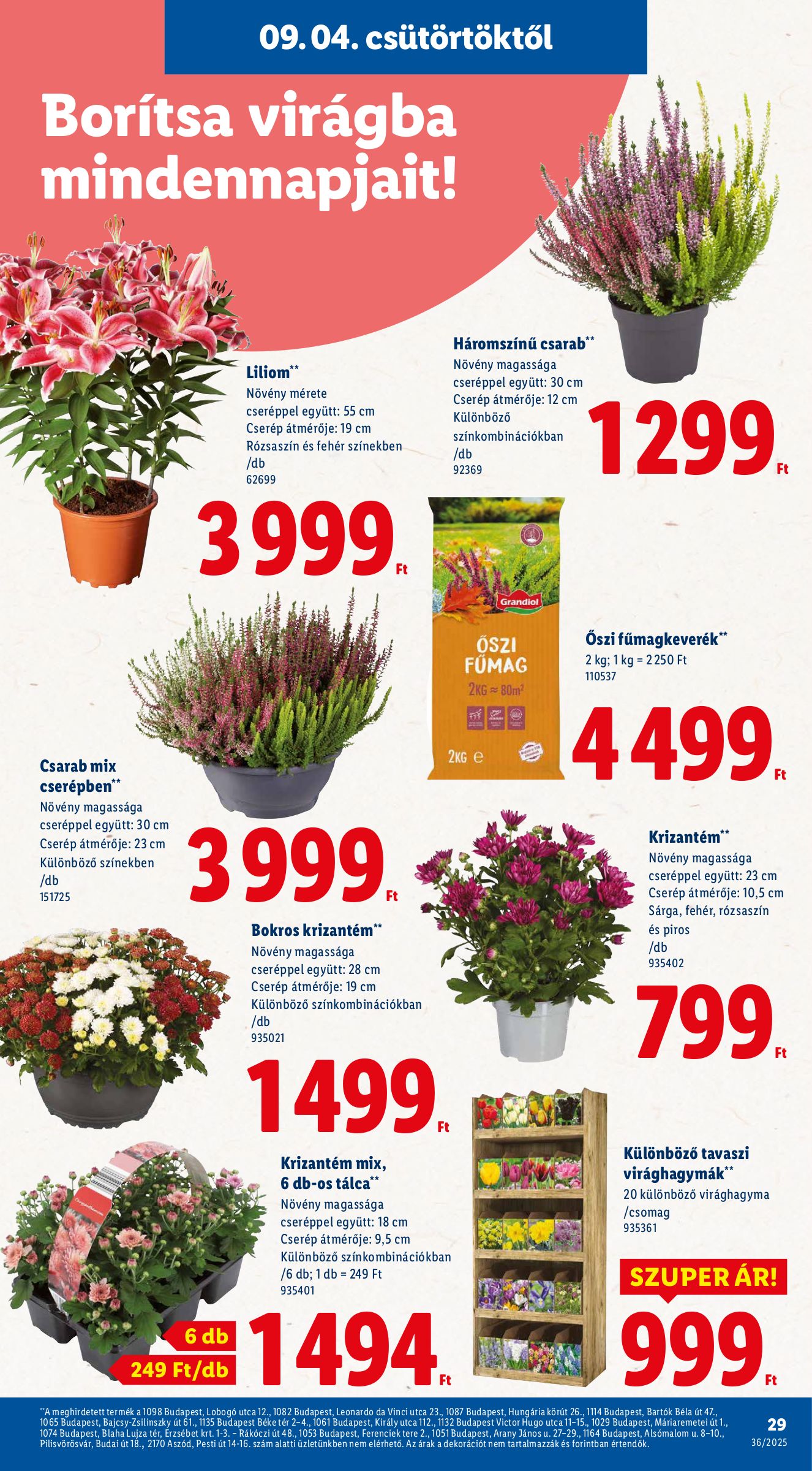 lidl - Lidl akciós újság, érvényes 09.04. - 09.10. - page: 29 lidl - Lidl akciós újság, érvényes 09.04. - 09.10. - page: 29