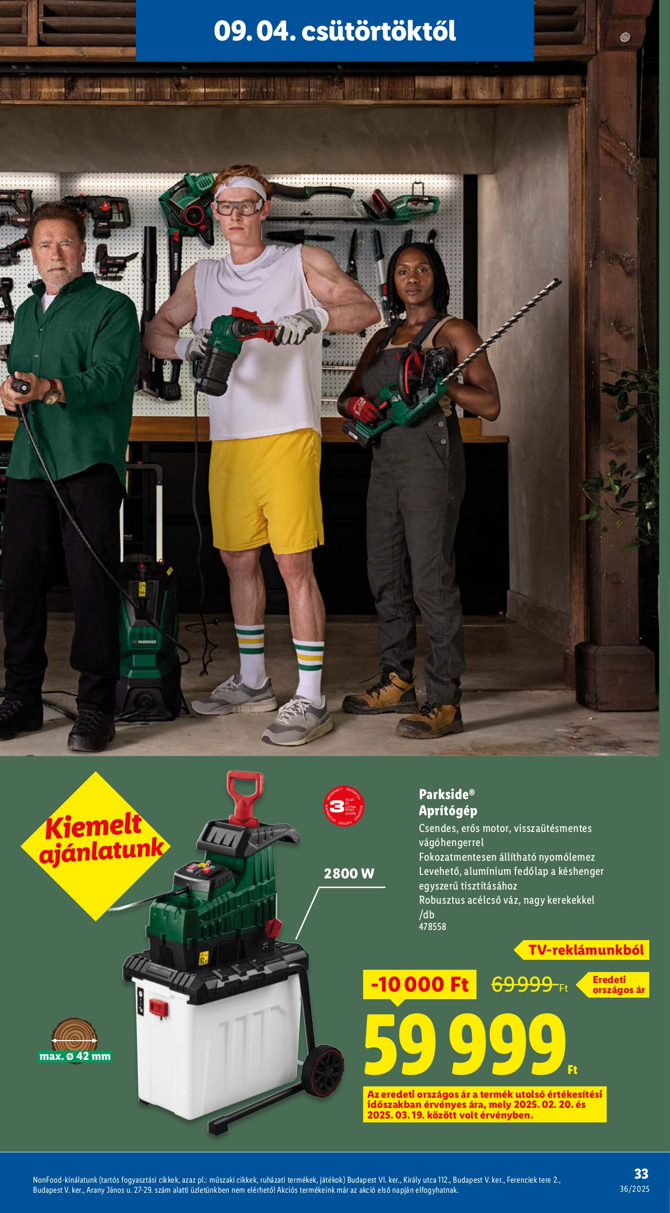 lidl - Lidl akciós újság, érvényes 09.04. - 09.10. - page: 33 lidl - Lidl akciós újság, érvényes 09.04. - 09.10. - page: 33