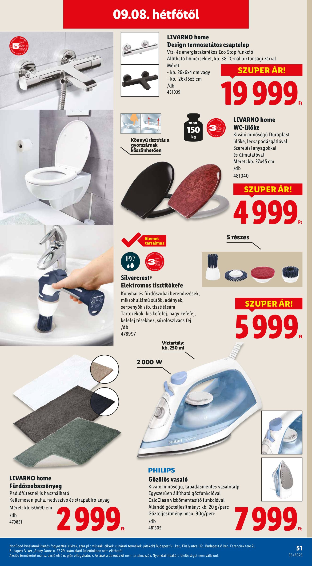 lidl - Lidl akciós újság, érvényes 09.04. - 09.10. - page: 51 lidl - Lidl akciós újság, érvényes 09.04. - 09.10. - page: 51