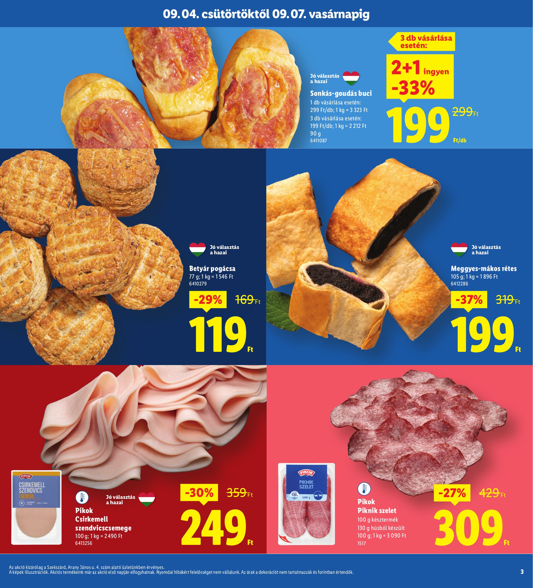 lidl - Lidl - Szekszárd akciós újság, érvényes 09.04. - 09.07. - page: 3