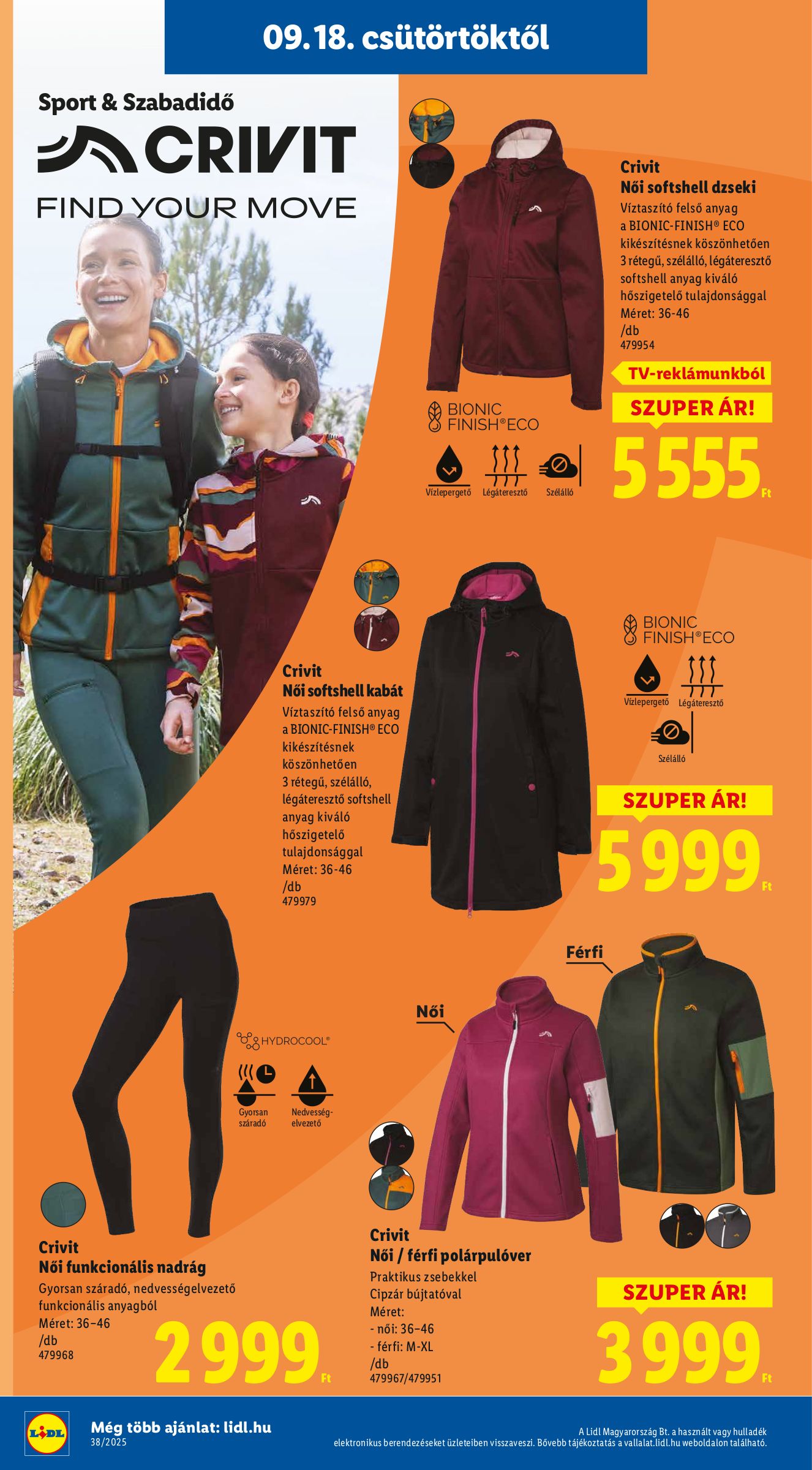 lidl - Lidl akciós újság, érvényes 09.18. - 09.24. - page: 38 lidl - Lidl akciós újság, érvényes 09.18. - 09.24. - page: 38