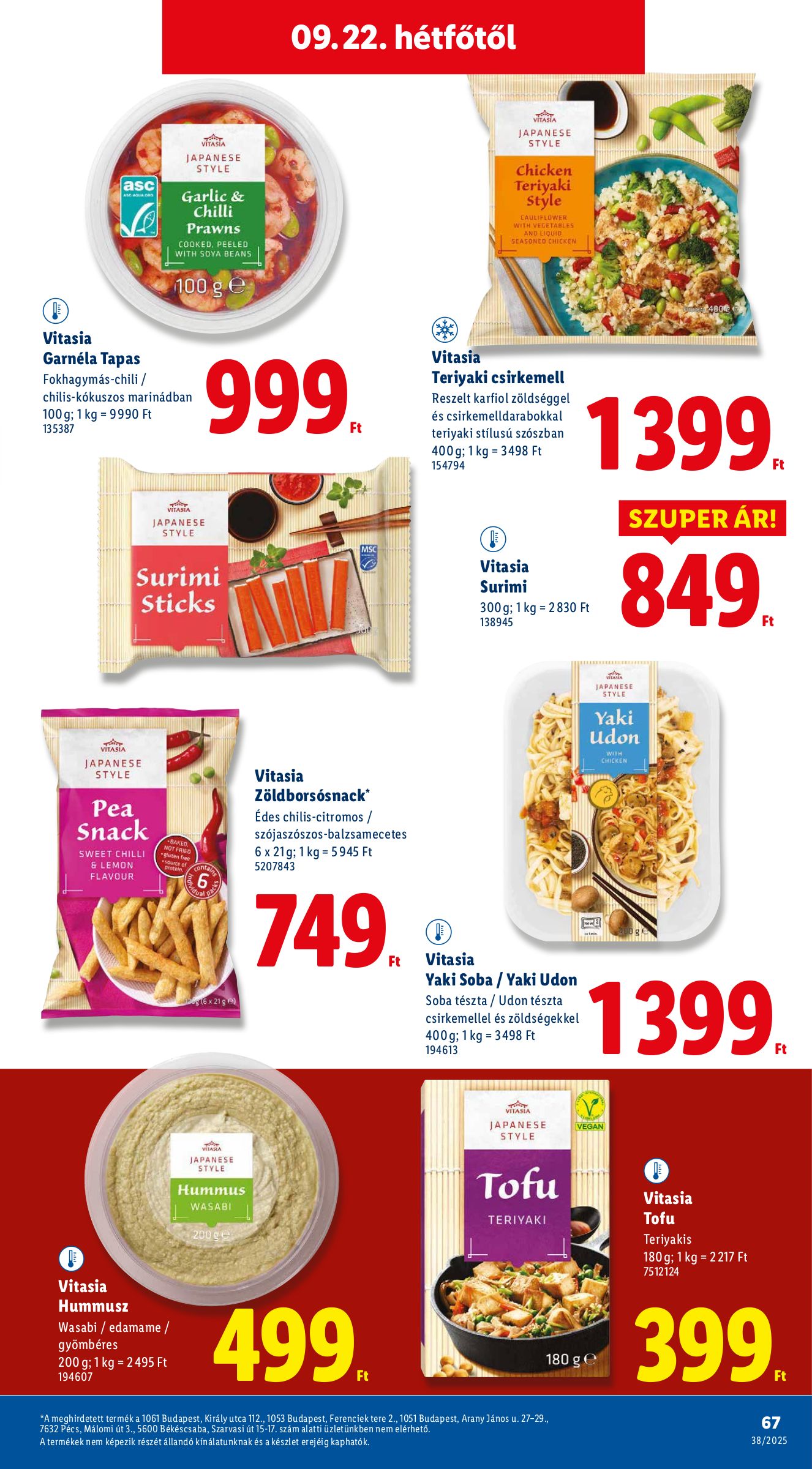 lidl - Lidl akciós újság, érvényes 09.18. - 09.24. - page: 67 lidl - Lidl akciós újság, érvényes 09.18. - 09.24. - page: 67