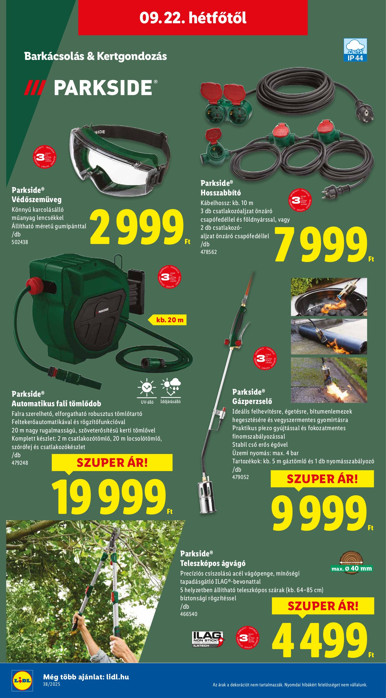 lidl - Lidl - Nonfood akciós újság, érvényes 09.18. - 09.24. - page: 14