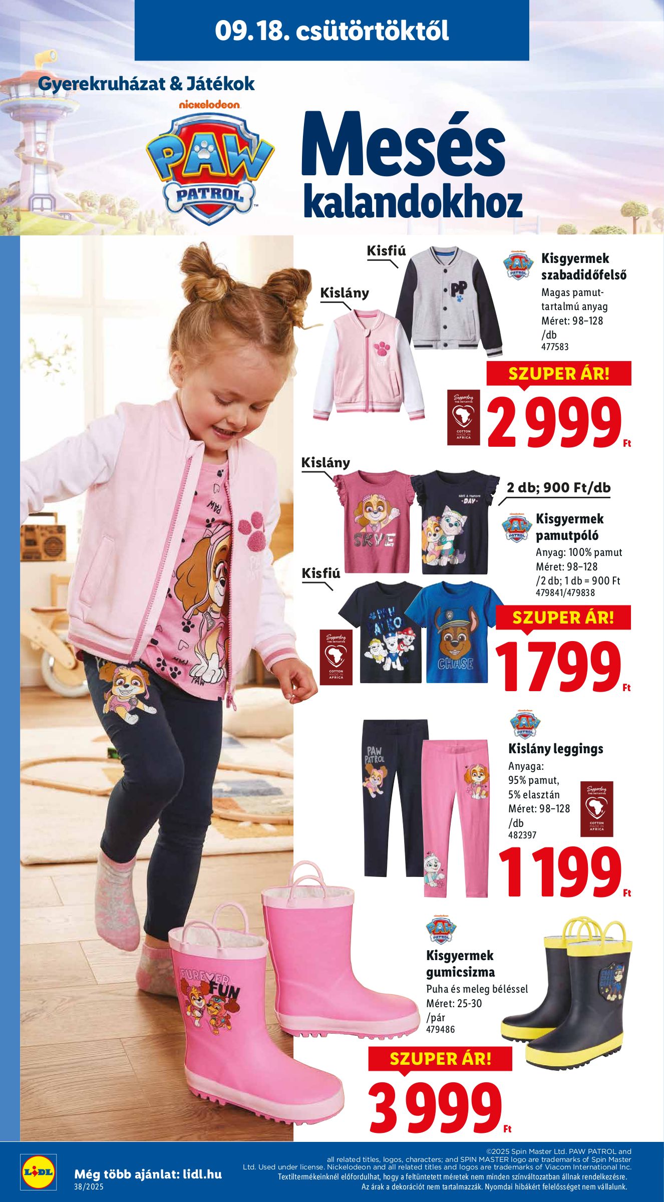 lidl - Lidl - Nonfood akciós újság, érvényes 09.18. - 09.24. - page: 6