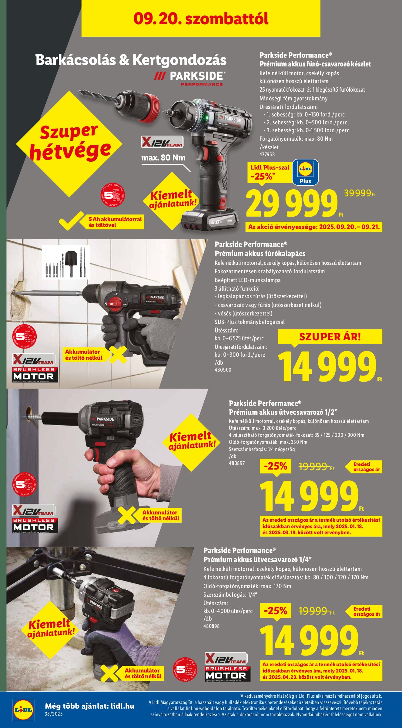 lidl - Lidl - Nonfood akciós újság, érvényes 09.18. - 09.24. - page: 10