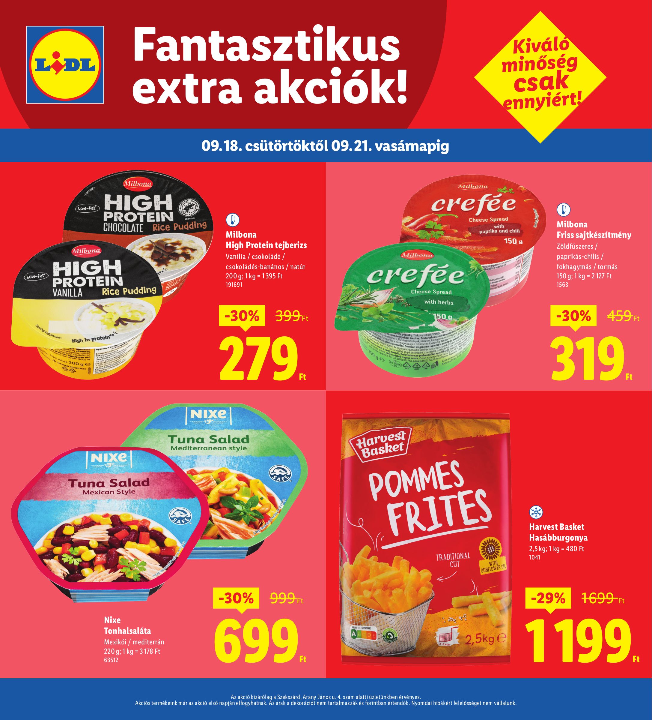lidl - Lidl - Szekszárd akciós újság, érvényes 09.18. - 09.21. - page: 4
