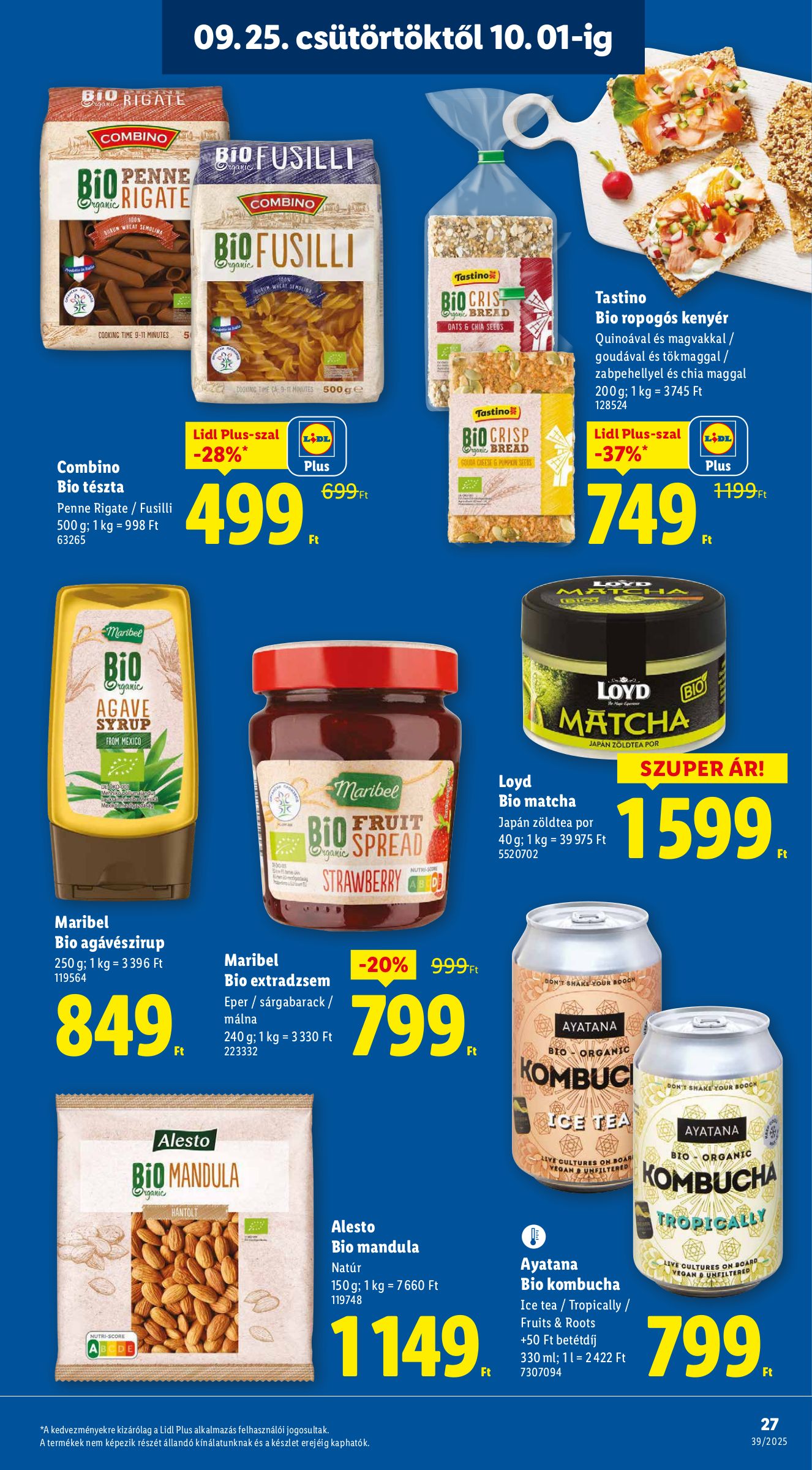 lidl - Lidl akciós újság, érvényes 09.25. - 10.01. - page: 27