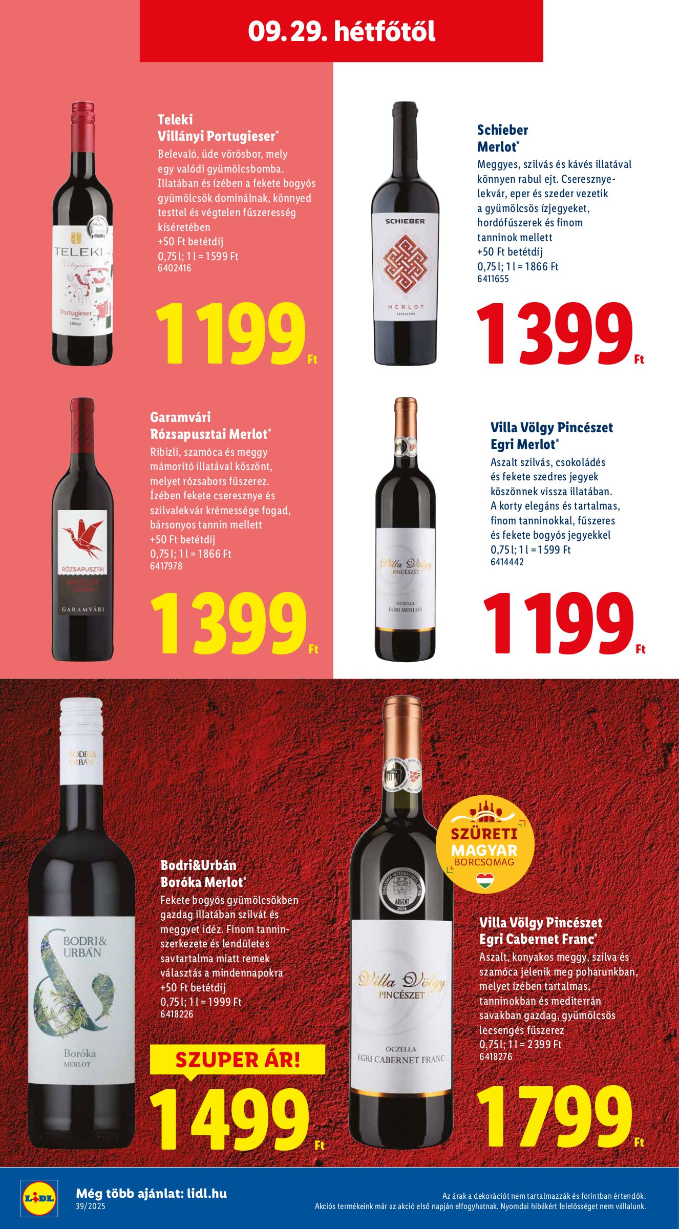 lidl - Lidl akciós újság, érvényes 09.25. - 10.01. - page: 64