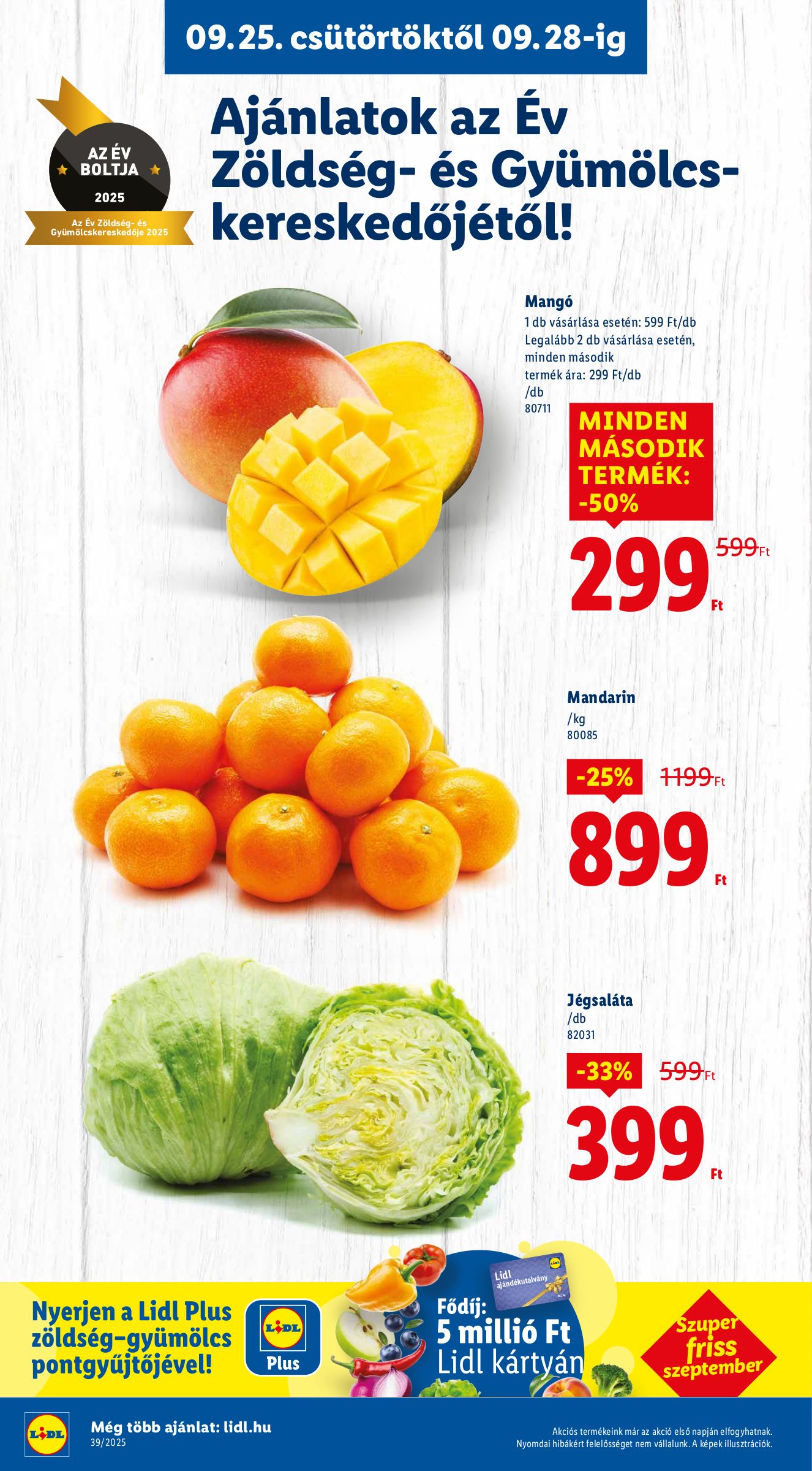 lidl - Lidl akciós újság, érvényes 09.25. - 10.01. - page: 8
