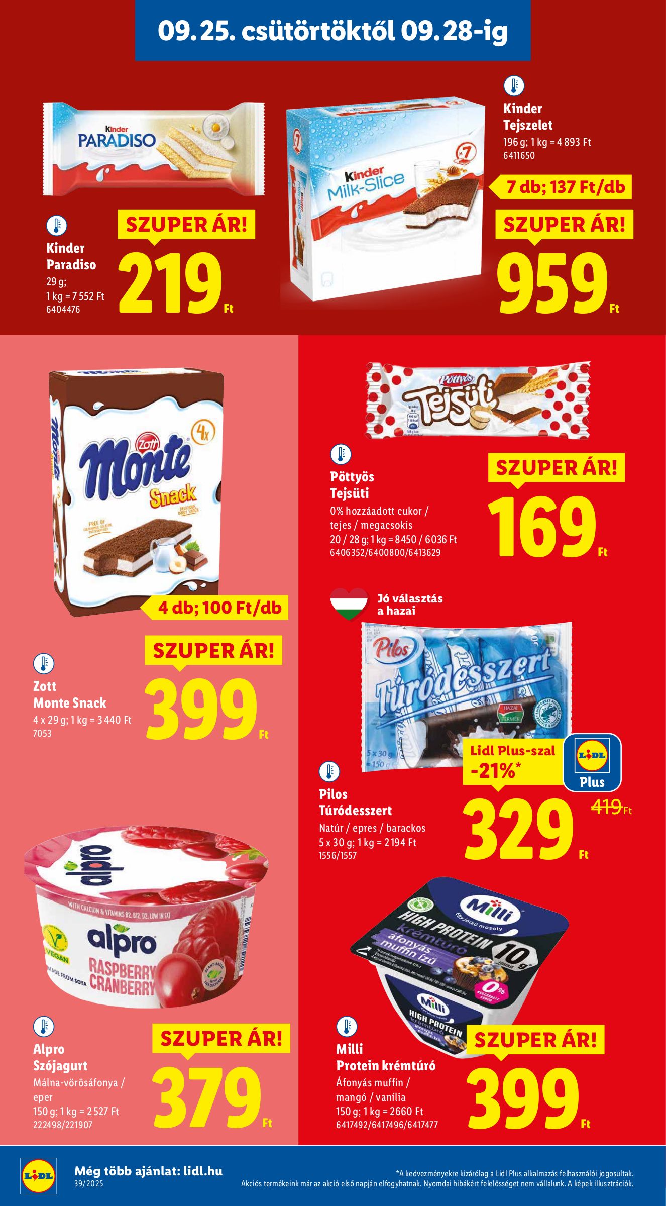 lidl - Lidl akciós újság, érvényes 09.25. - 10.01. - page: 14