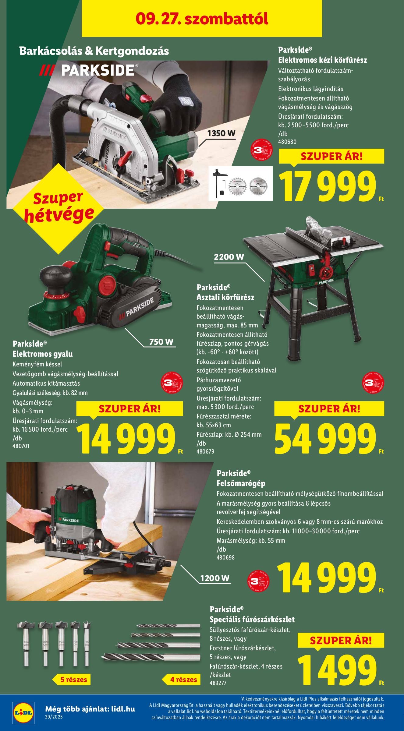 lidl - Lidl akciós újság, érvényes 09.25. - 10.01. - page: 44