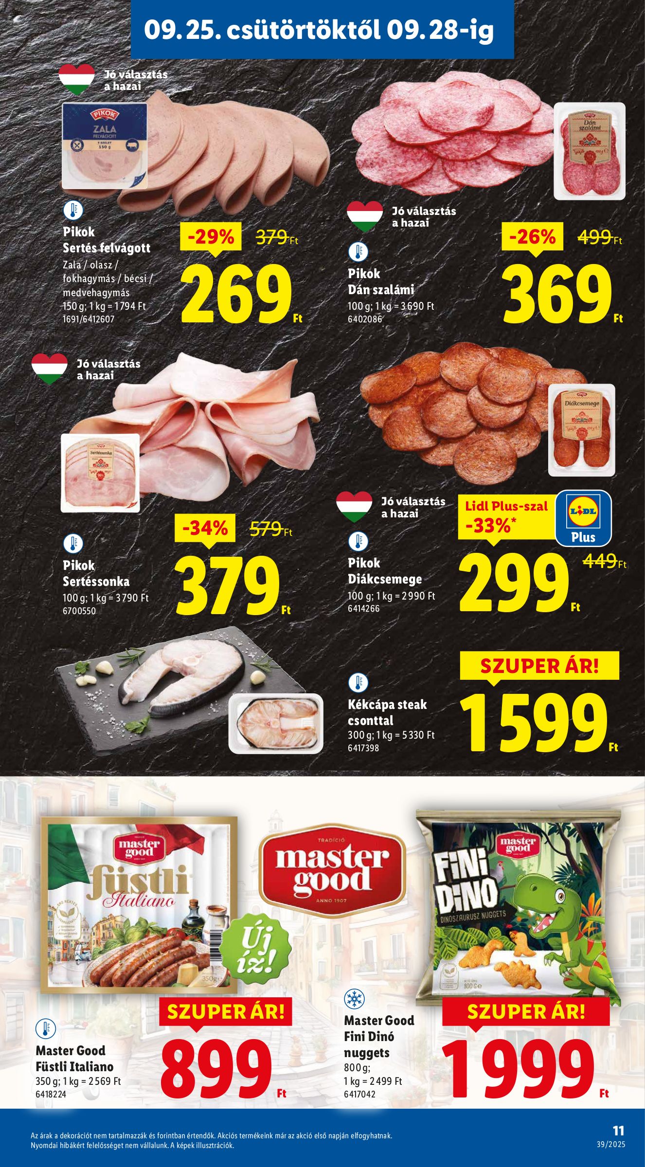 lidl - Lidl akciós újság, érvényes 09.25. - 10.01. - page: 11