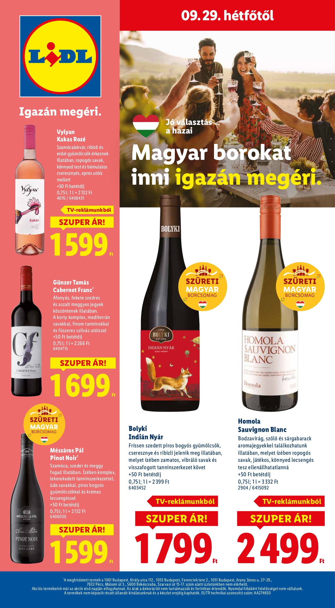 lidl - Lidl akciós újság, érvényes 09.25. - 10.01. - page: 66