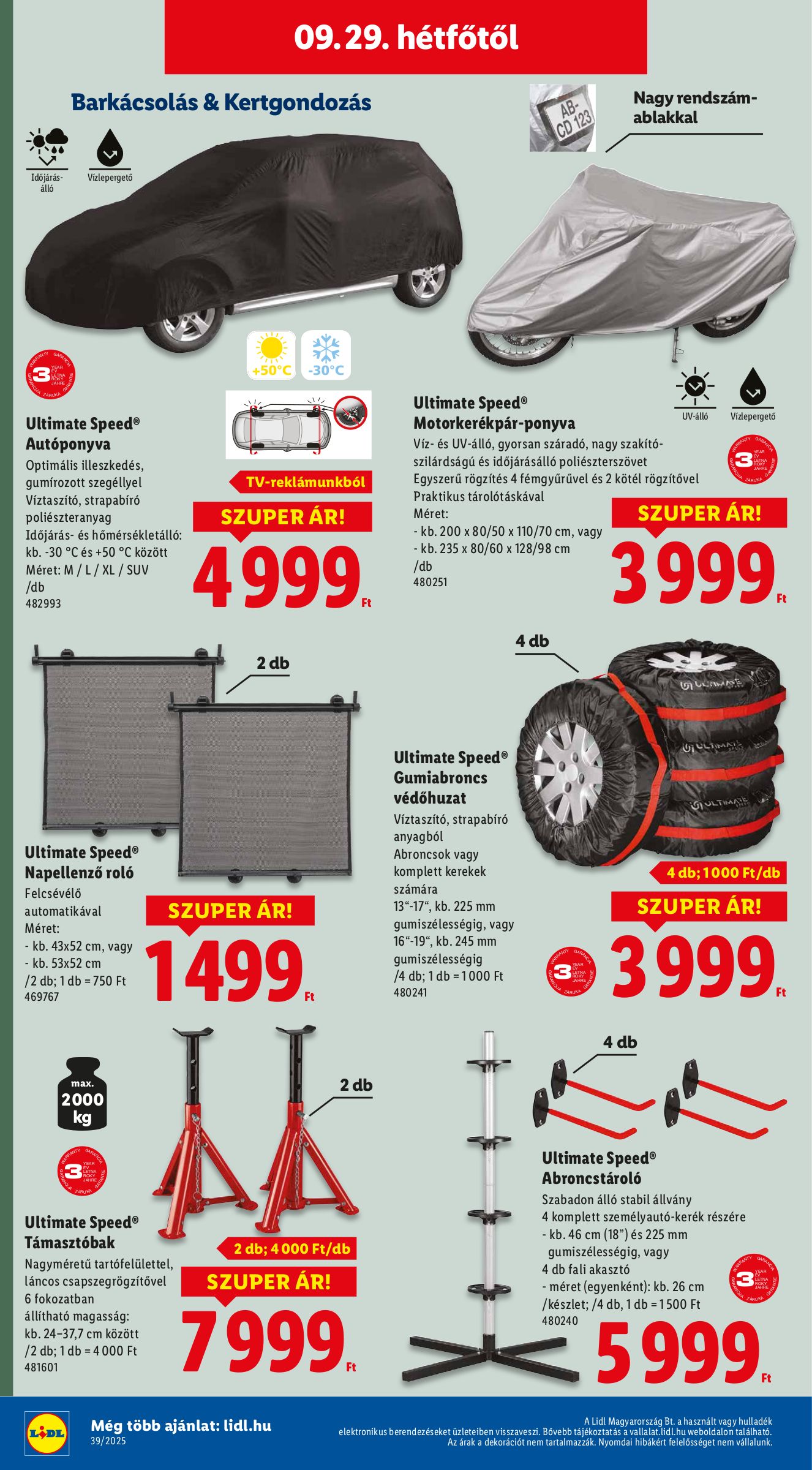 lidl - Lidl akciós újság, érvényes 09.25. - 10.01. - page: 50