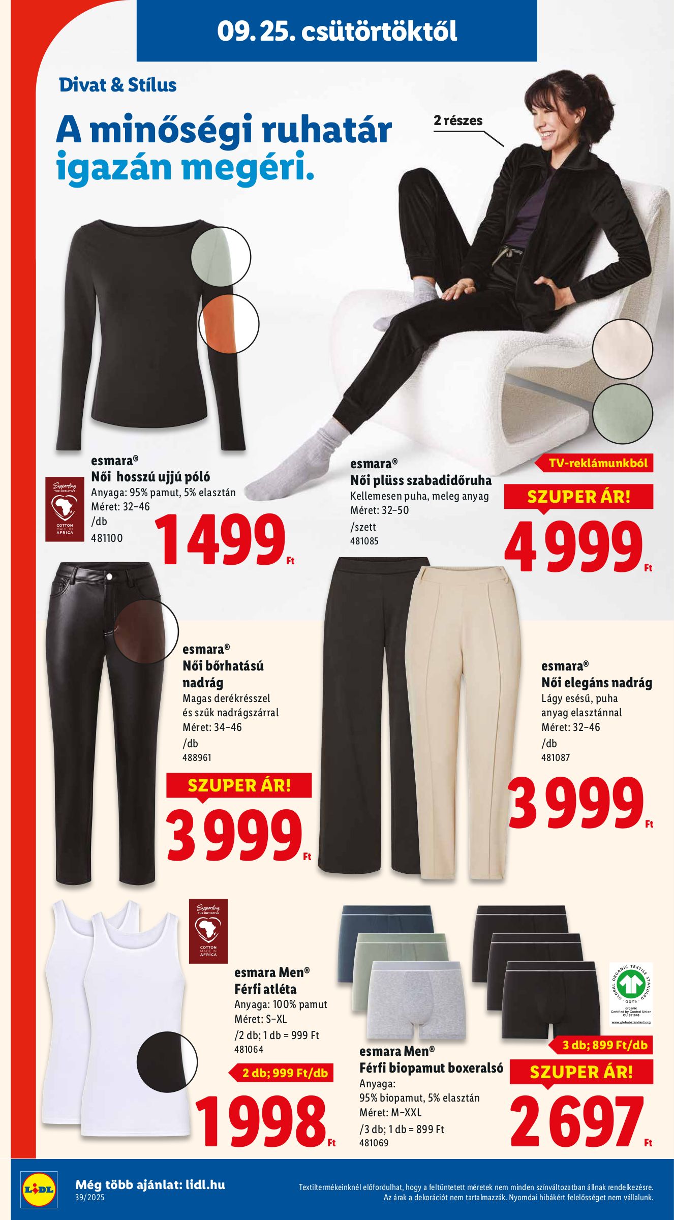 lidl - Lidl akciós újság, érvényes 09.25. - 10.01. - page: 34