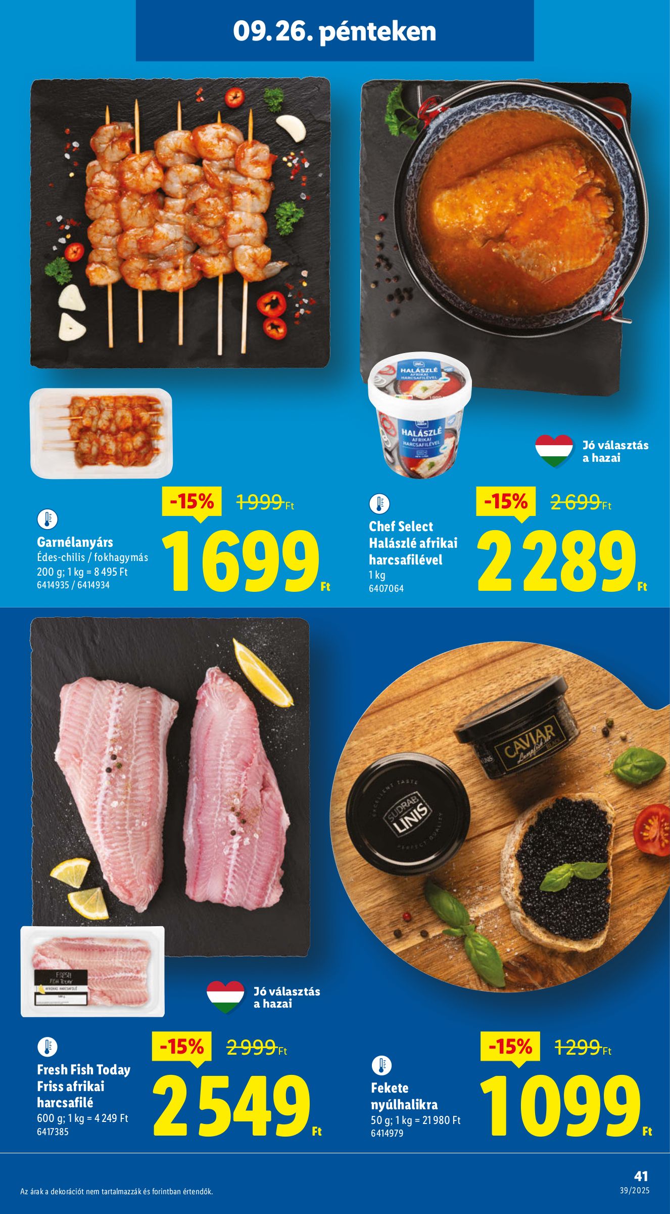 lidl - Lidl akciós újság, érvényes 09.25. - 10.01. - page: 41