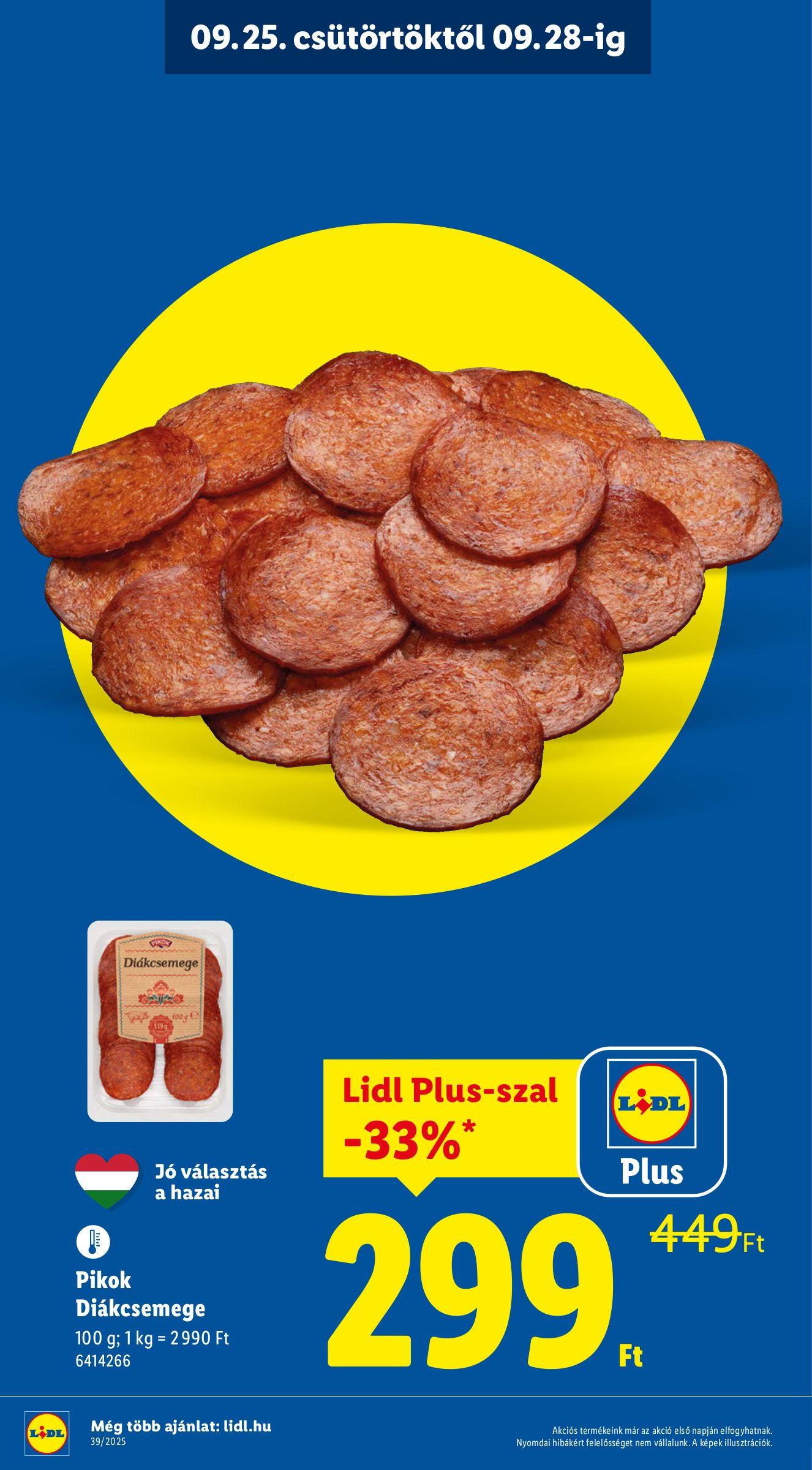 lidl - Lidl akciós újság, érvényes 09.25. - 10.01. - page: 6
