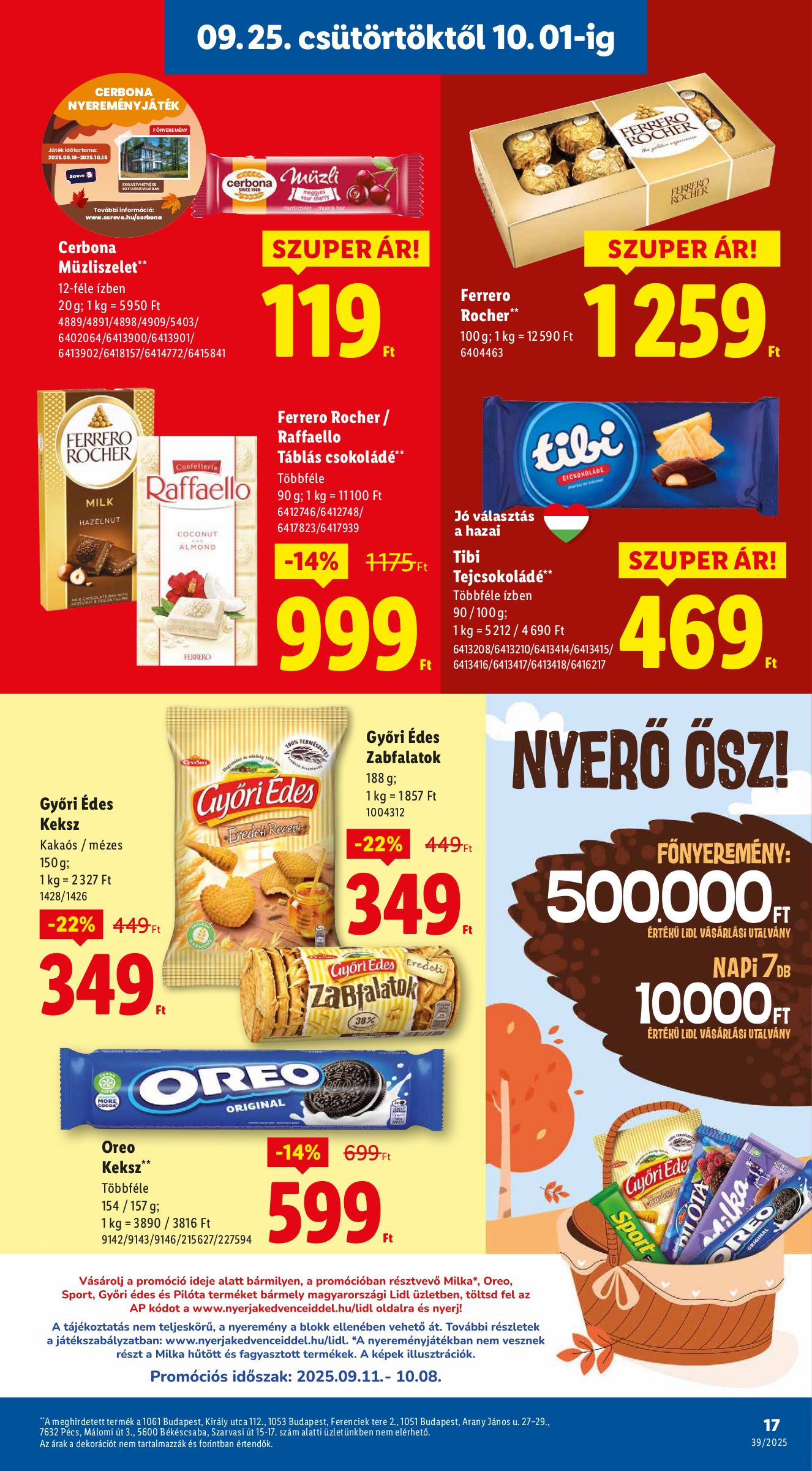 lidl - Lidl akciós újság, érvényes 09.25. - 10.01. - page: 17