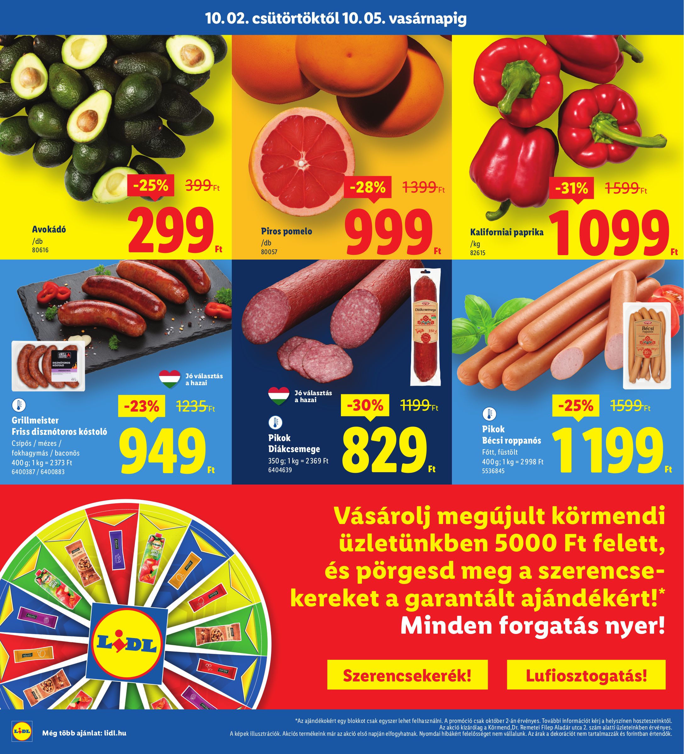 lidl - Lidl - Körmend akciós újság, érvényes 10.02. - 10.05. - page: 2