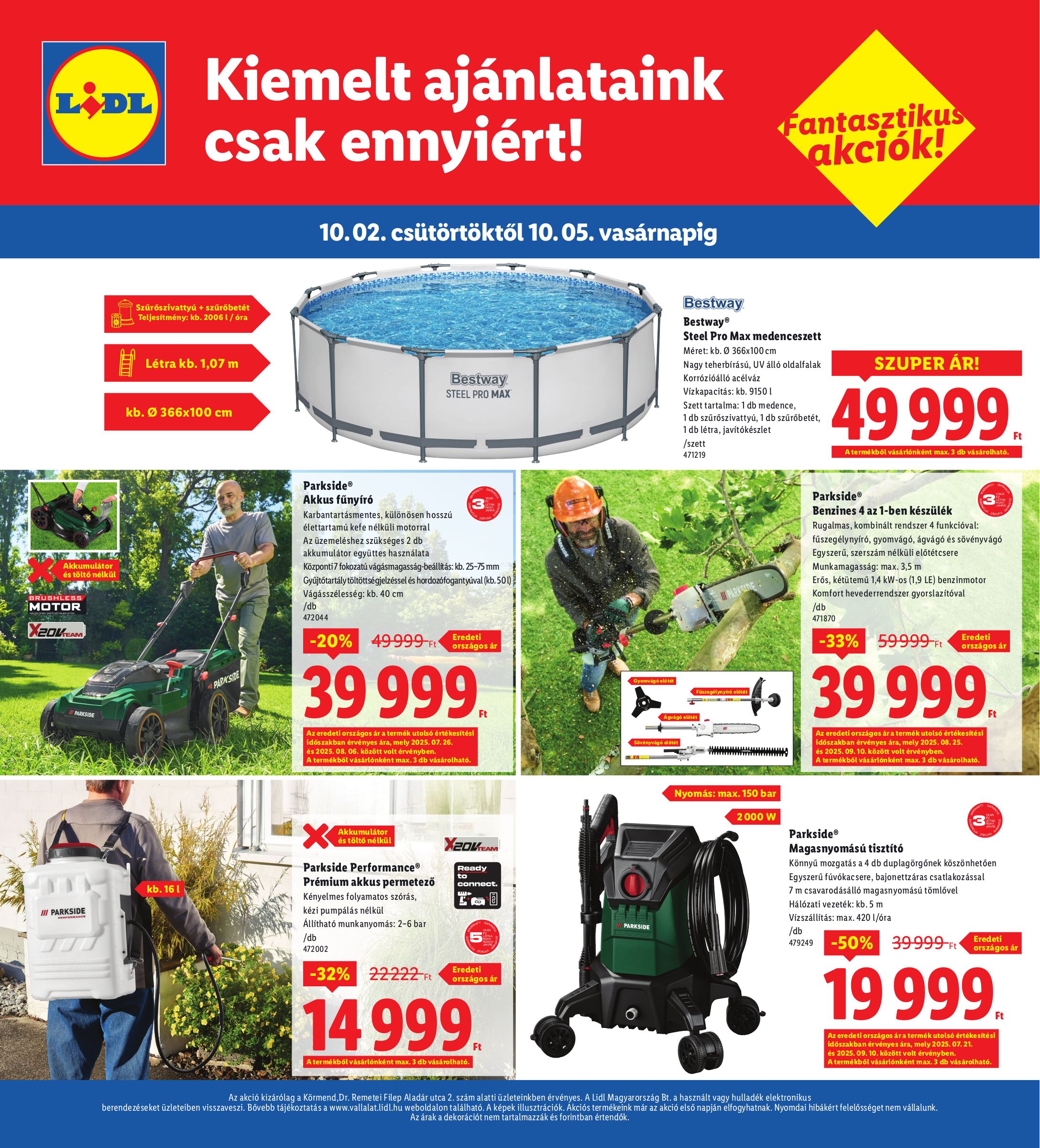 lidl - Lidl - Körmend akciós újság, érvényes 10.02. - 10.05. - page: 4