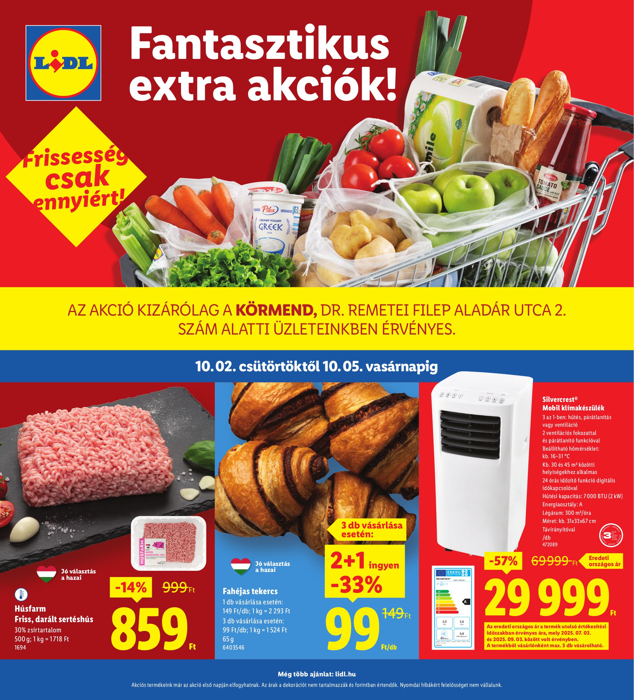 lidl - Lidl - Körmend akciós újság, érvényes 10.02. - 10.05.