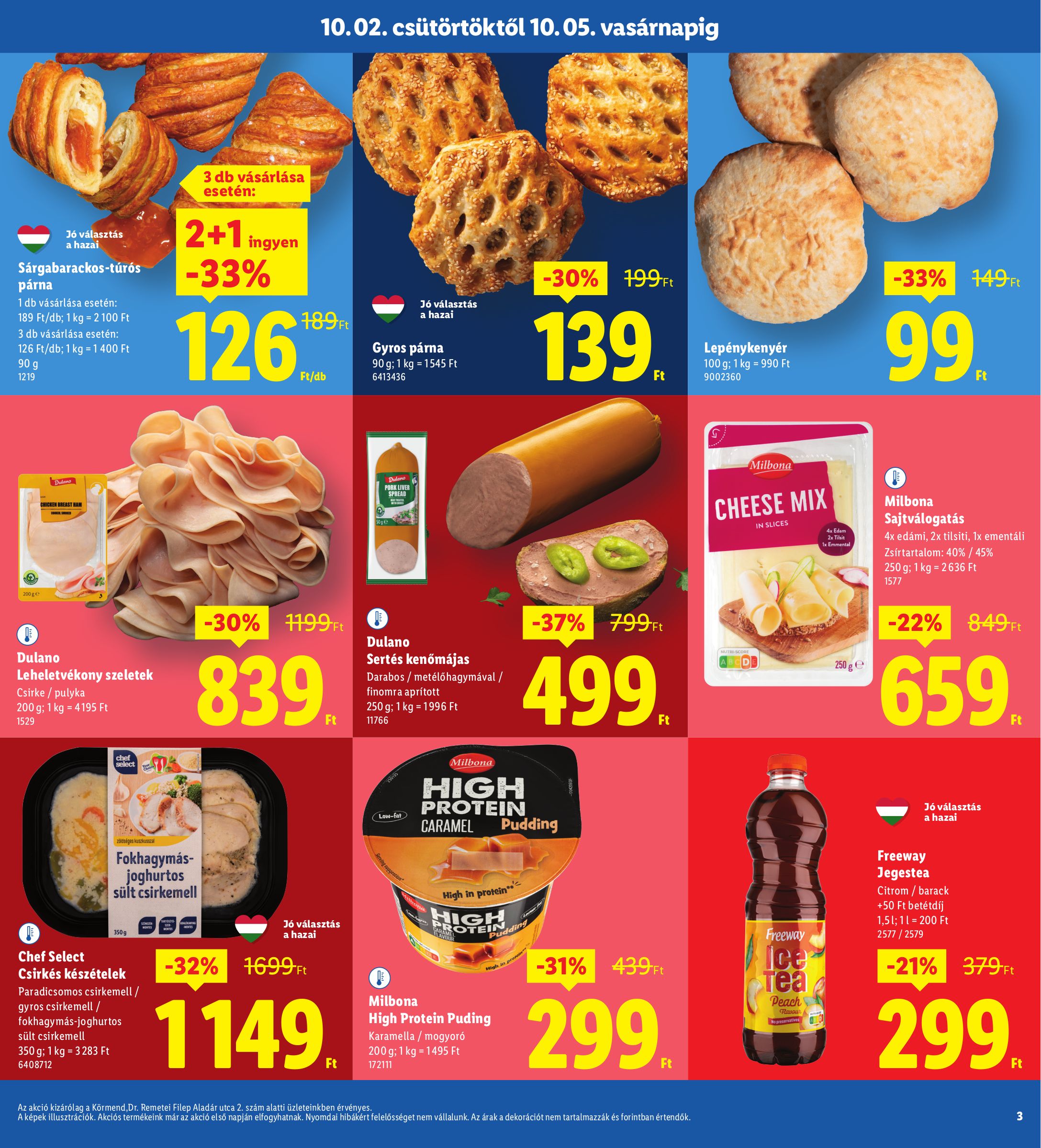 lidl - Lidl - Körmend akciós újság, érvényes 10.02. - 10.05. - page: 3