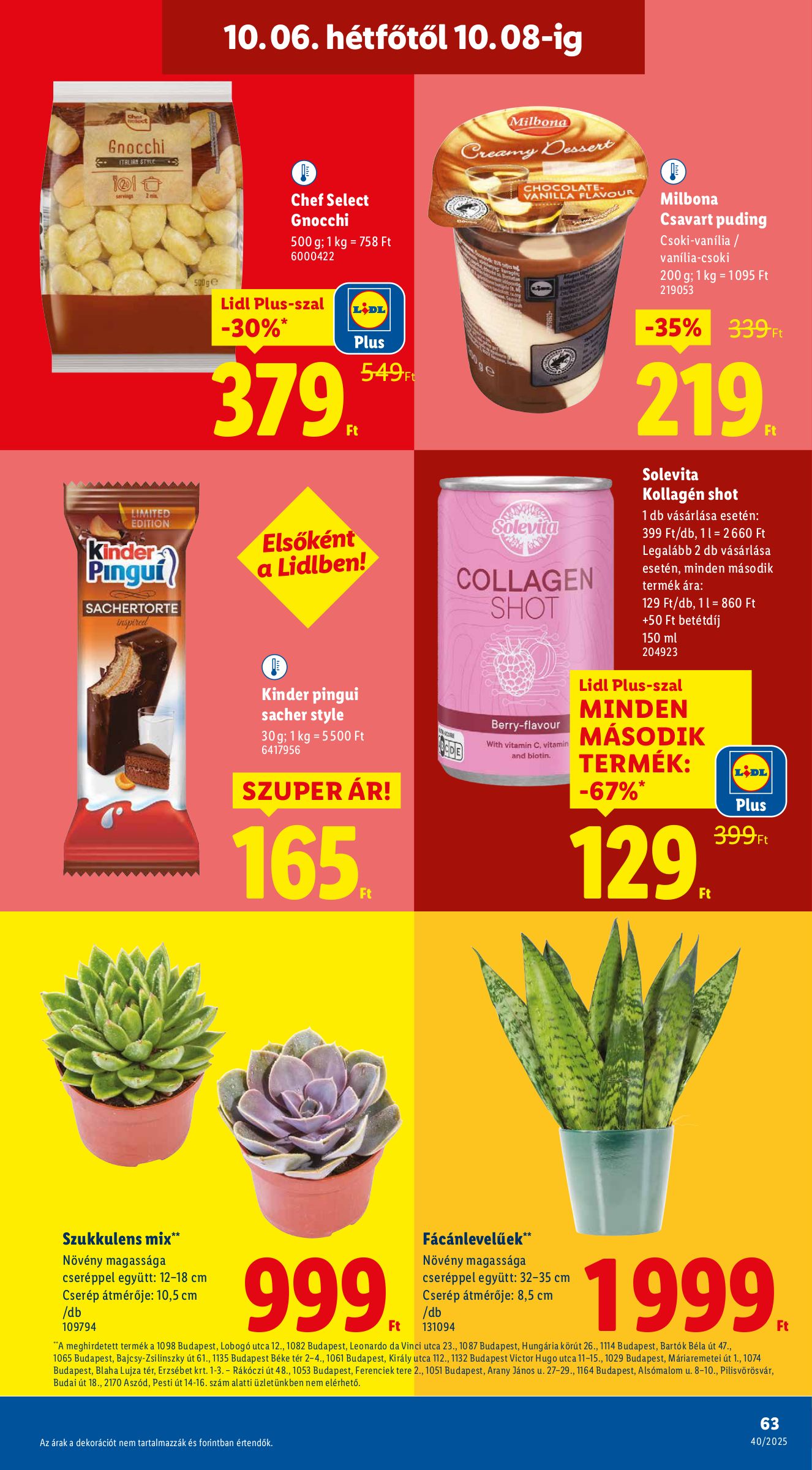 lidl - Lidl akciós újság, érvényes 10.02. - 10.08. - page: 63