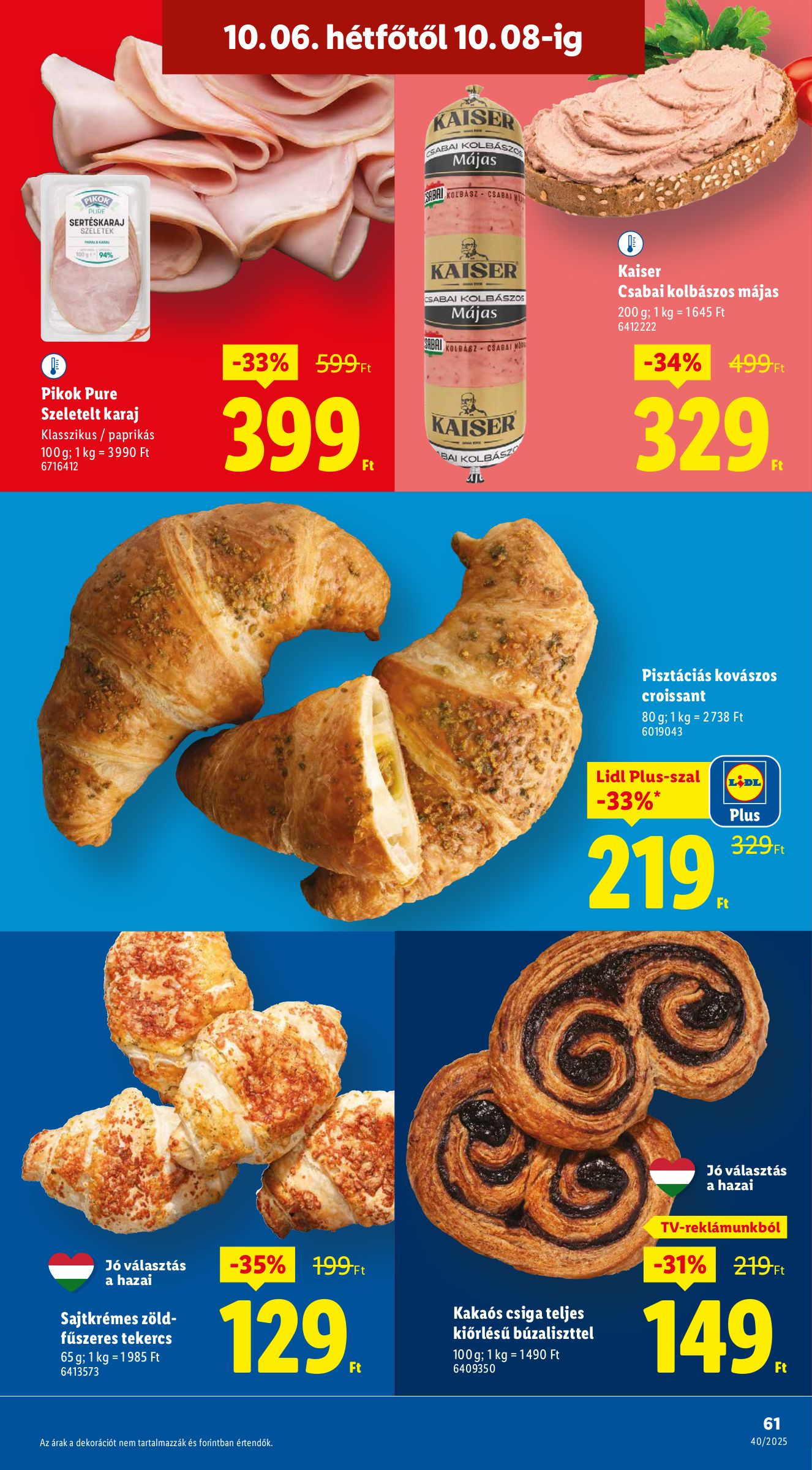 lidl - Lidl akciós újság, érvényes 10.02. - 10.08. - page: 61
