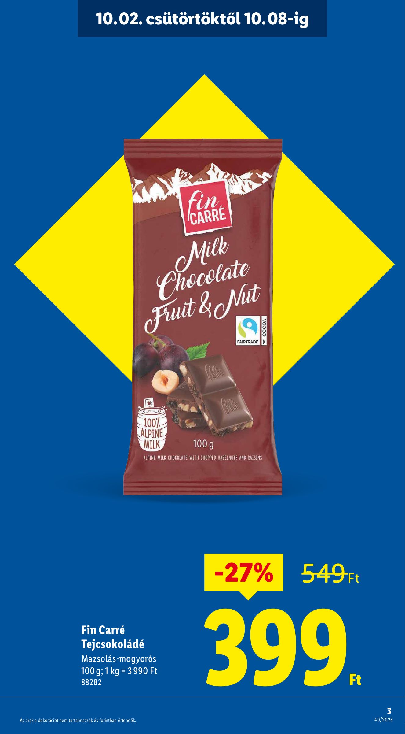 lidl - Lidl akciós újság, érvényes 10.02. - 10.08. - page: 3