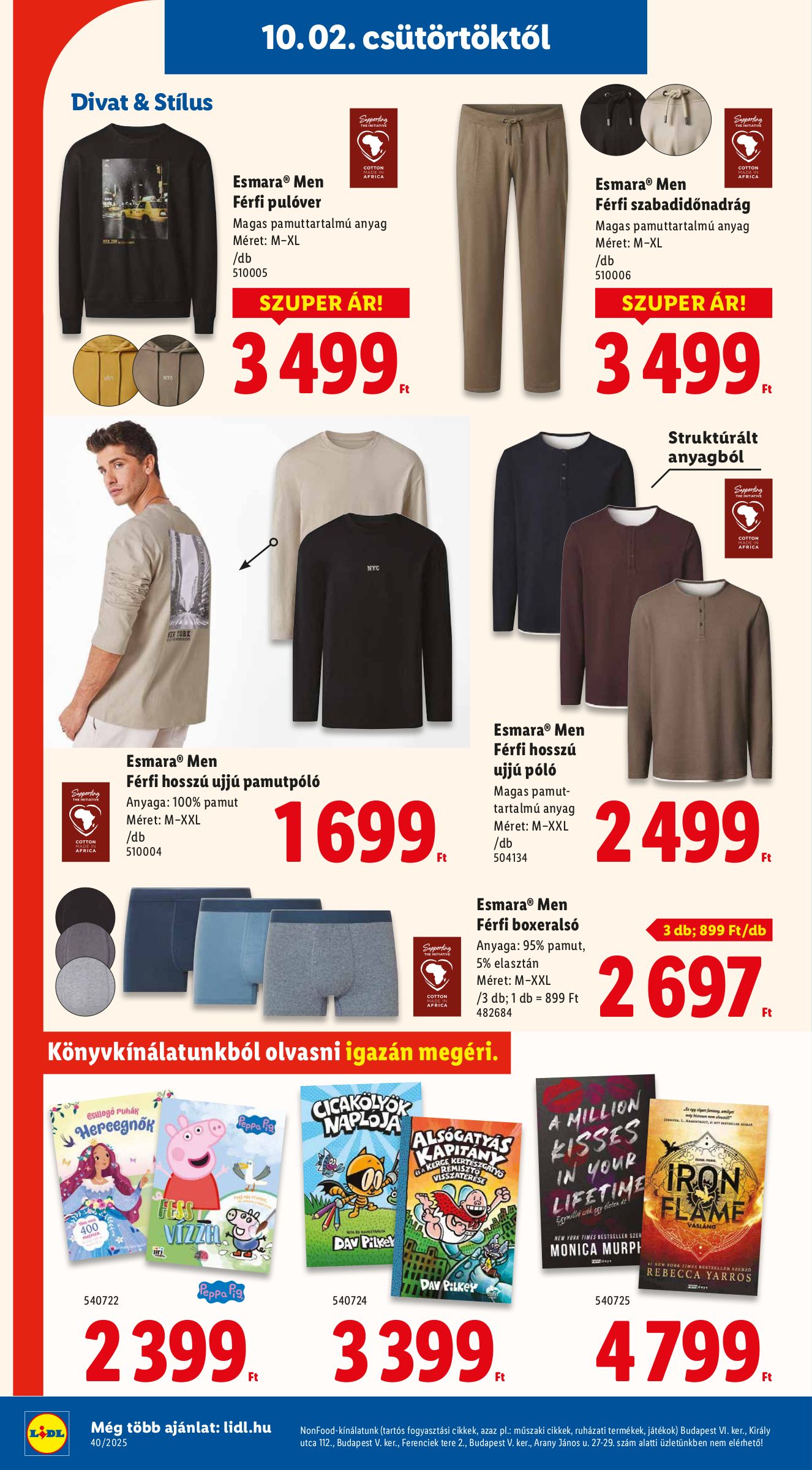 lidl - Lidl akciós újság, érvényes 10.02. - 10.08. - page: 40