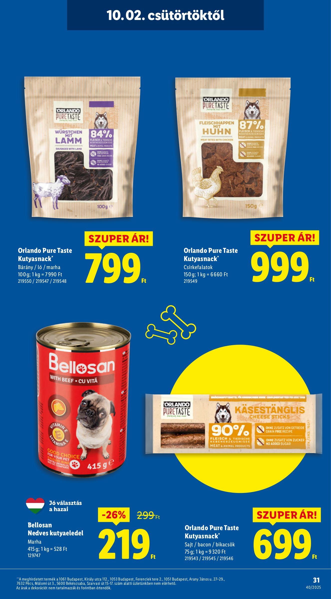 lidl - Lidl akciós újság, érvényes 10.02. - 10.08. - page: 31