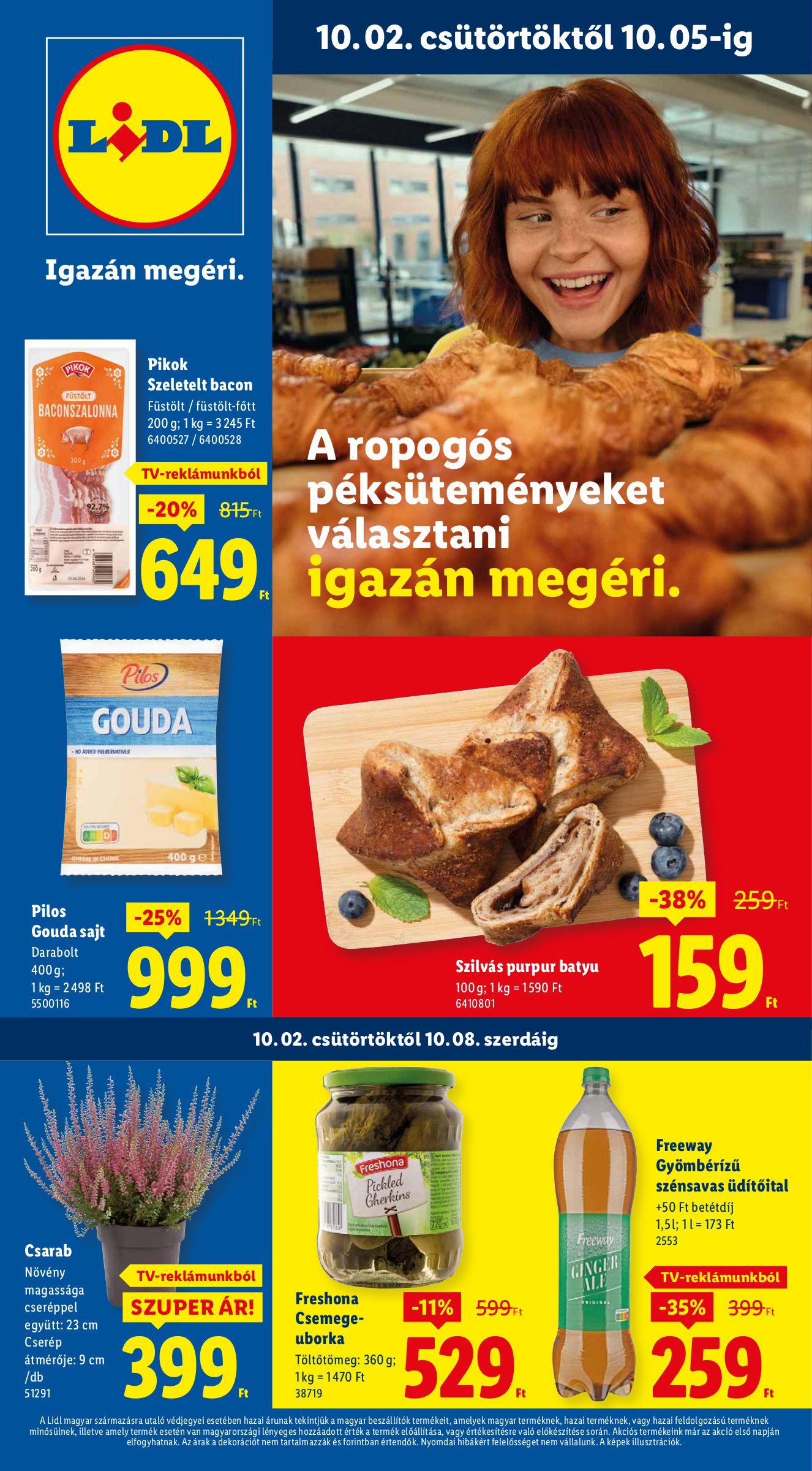 lidl - Lidl akciós újság, érvényes 10.02. - 10.08.