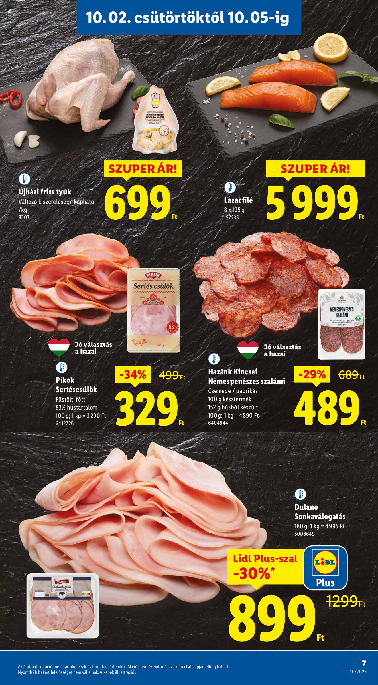 lidl - Lidl akciós újság, érvényes 10.02. - 10.08. - page: 7