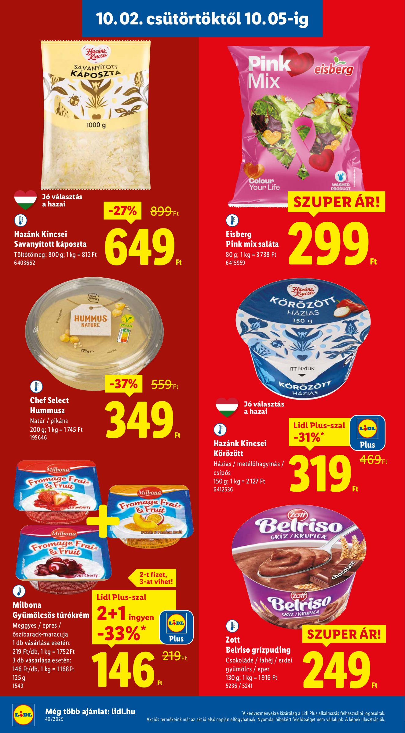 lidl - Lidl akciós újság, érvényes 10.02. - 10.08. - page: 10