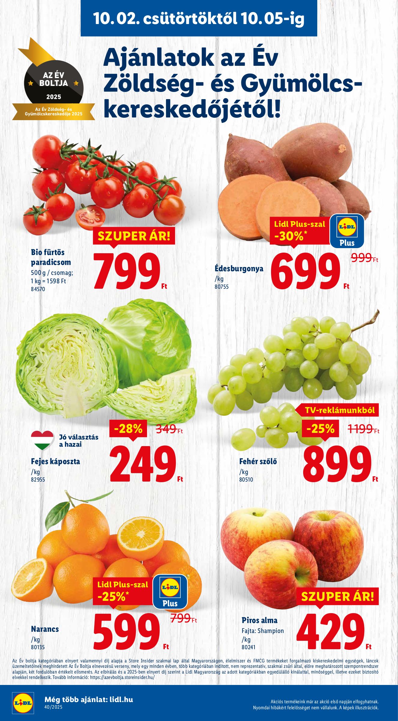 lidl - Lidl akciós újság, érvényes 10.02. - 10.08. - page: 4