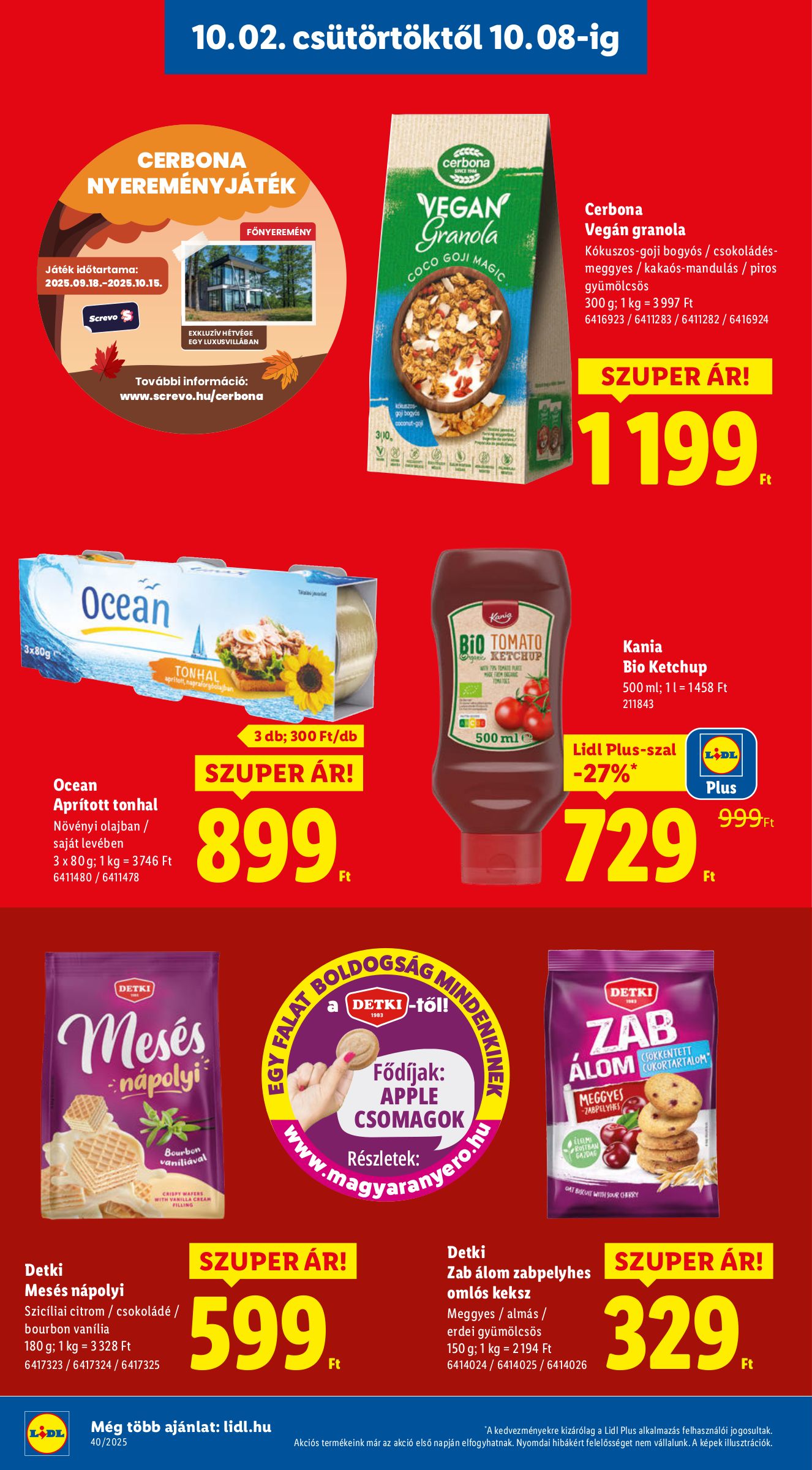 lidl - Lidl akciós újság, érvényes 10.02. - 10.08. - page: 14