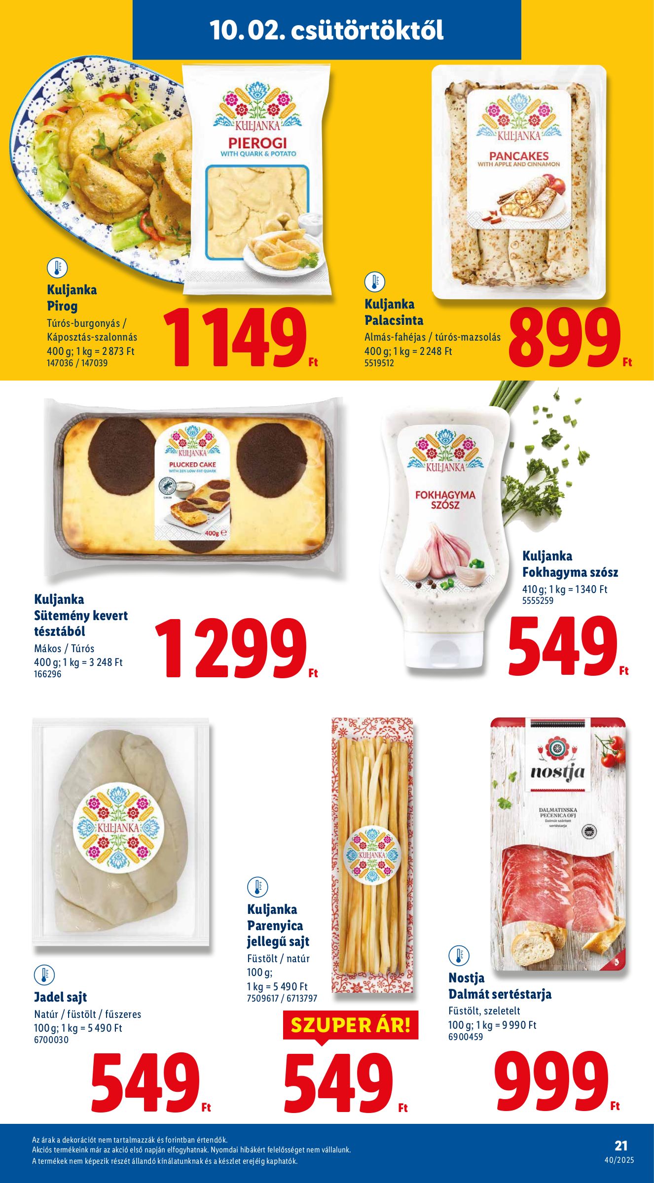 lidl - Lidl akciós újság, érvényes 10.02. - 10.08. - page: 21