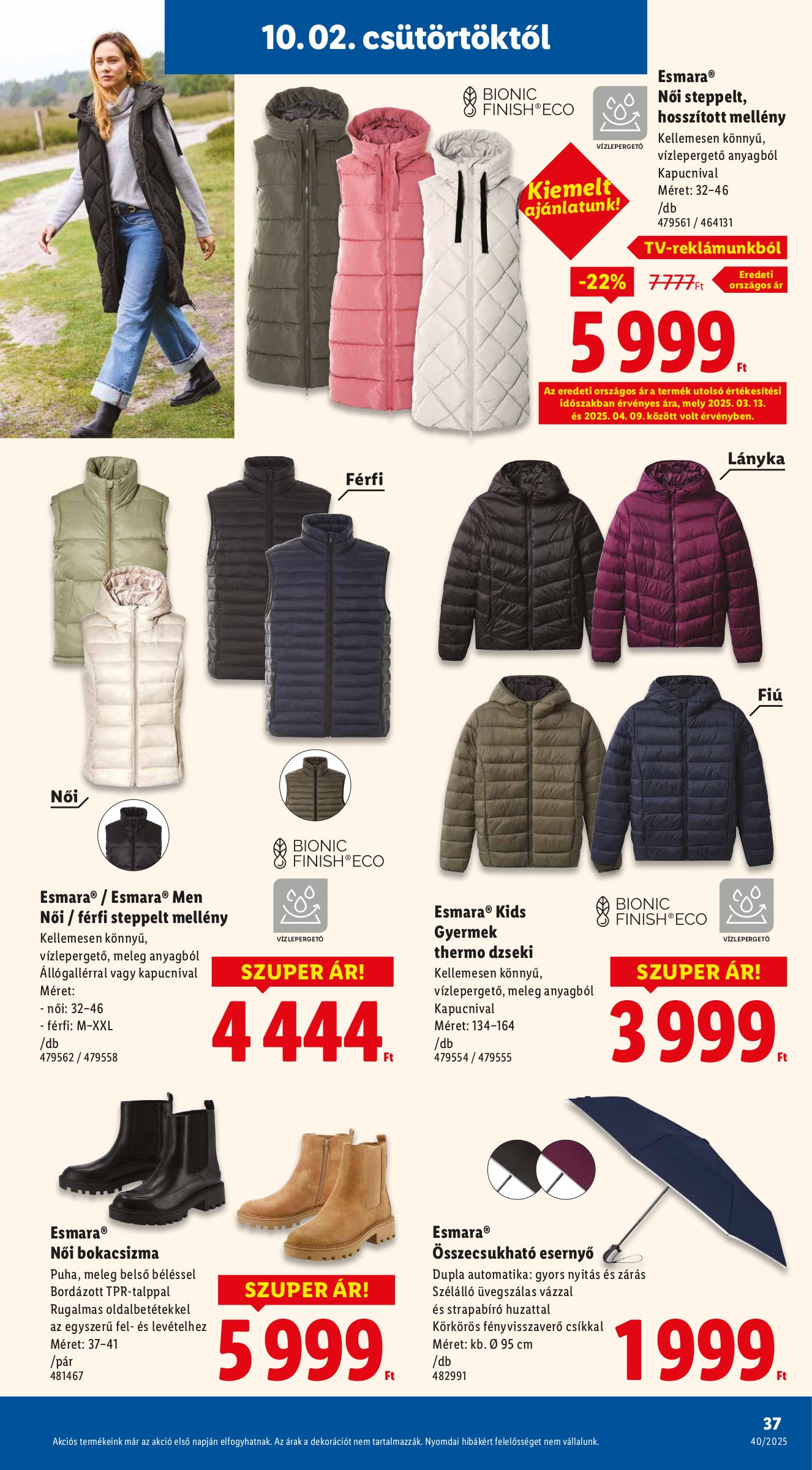 lidl - Lidl akciós újság, érvényes 10.02. - 10.08. - page: 37
