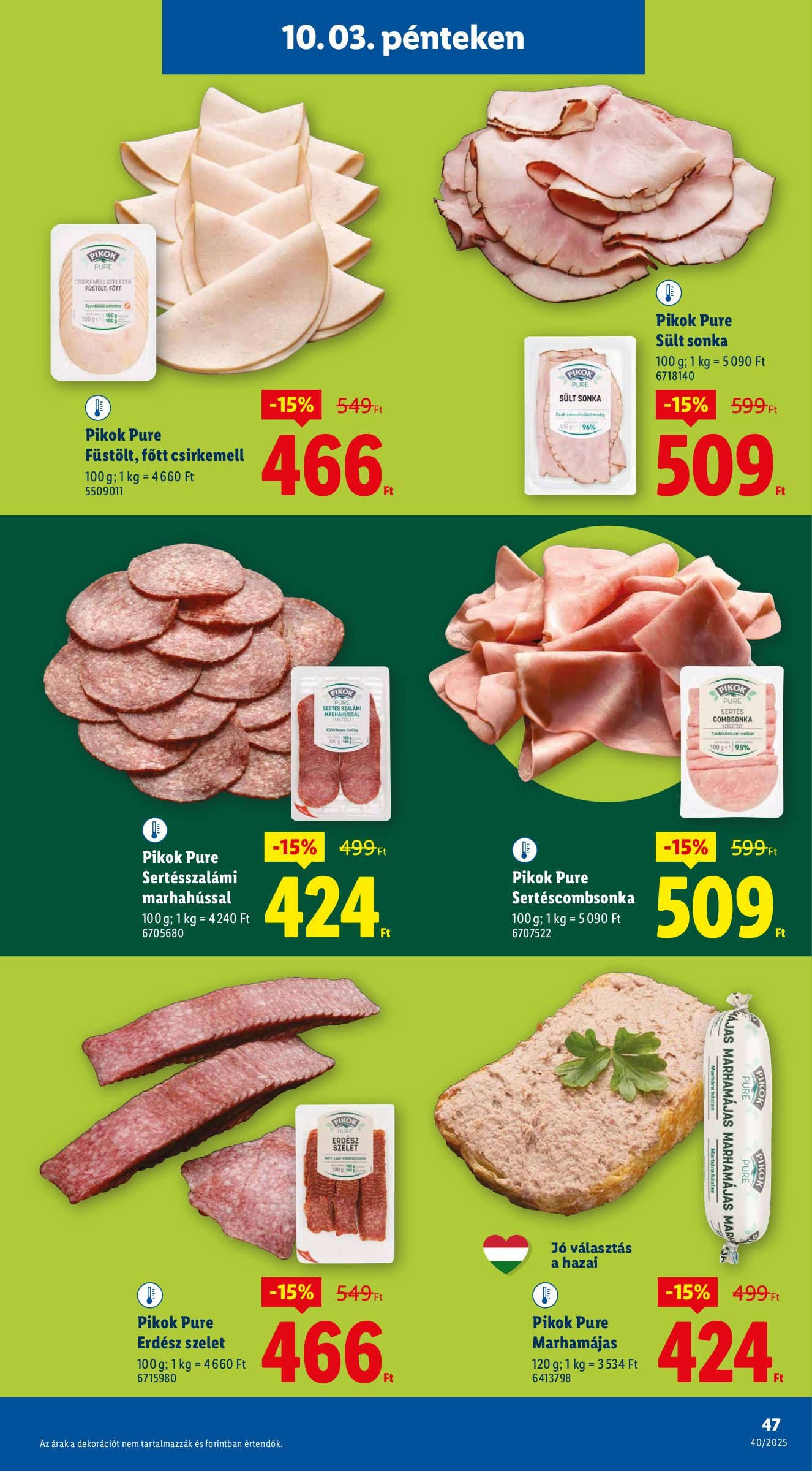 lidl - Lidl akciós újság, érvényes 10.02. - 10.08. - page: 47
