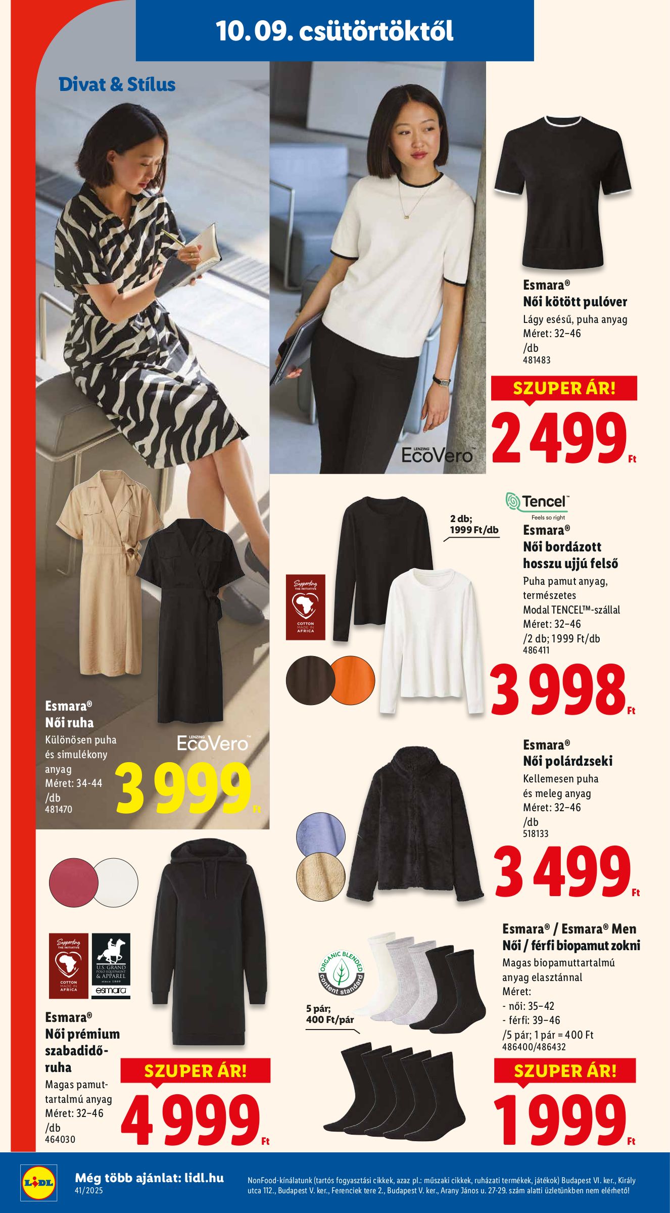 lidl - Lidl - Nonfood akciós újság, érvényes 10.09. - 10.15. - page: 8