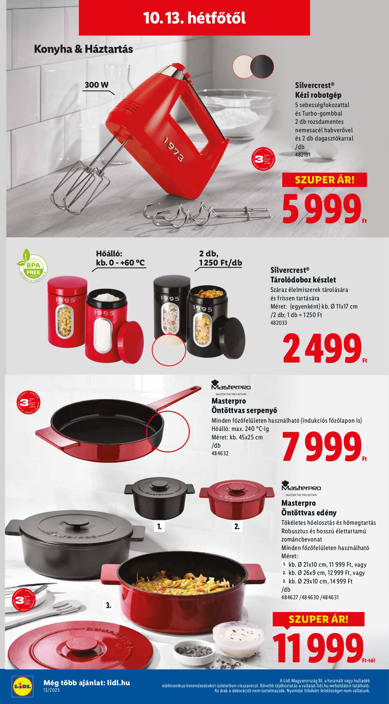 lidl - Lidl - Nonfood akciós újság, érvényes 10.09. - 10.15. - page: 18