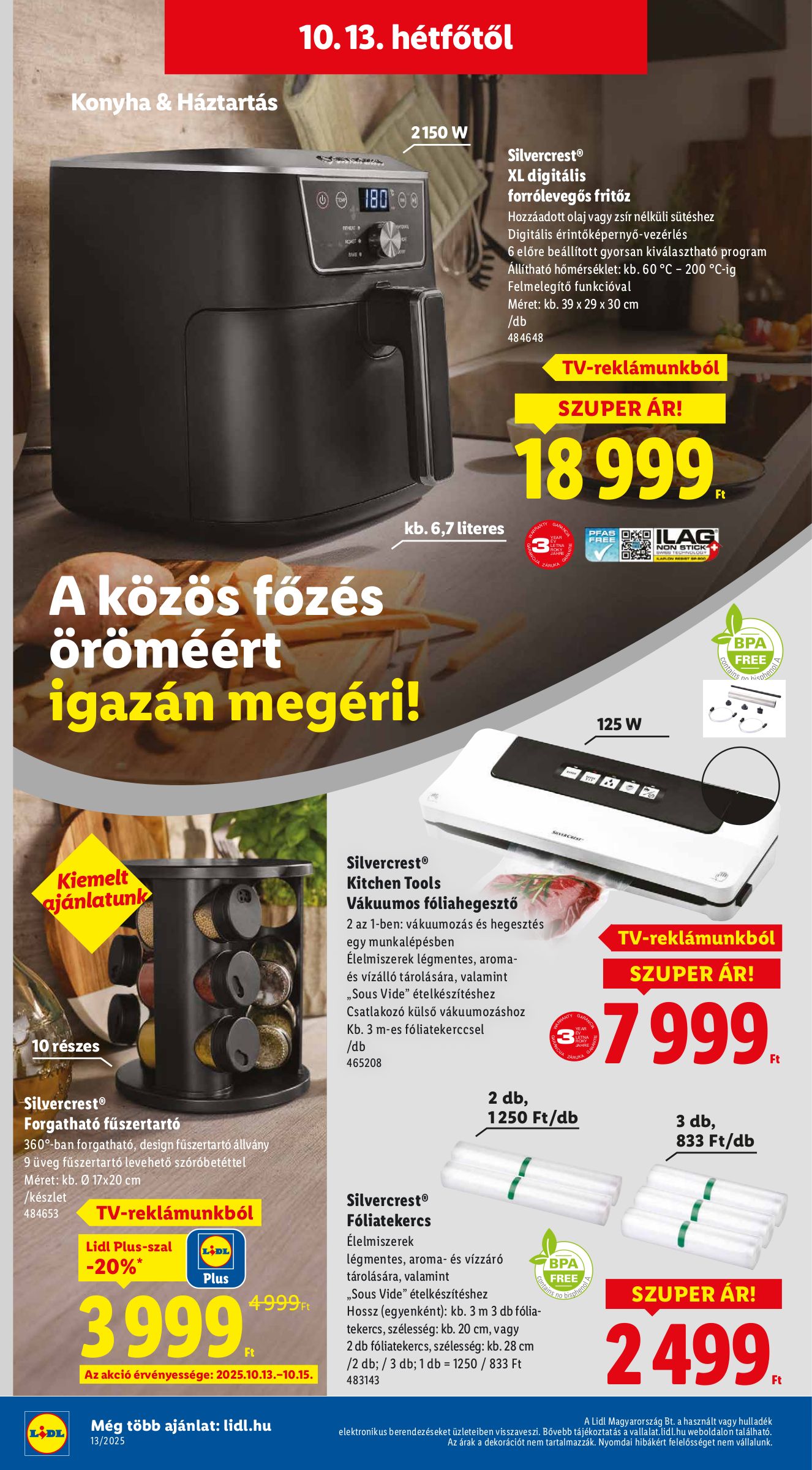 lidl - Lidl - Nonfood akciós újság, érvényes 10.09. - 10.15. - page: 14