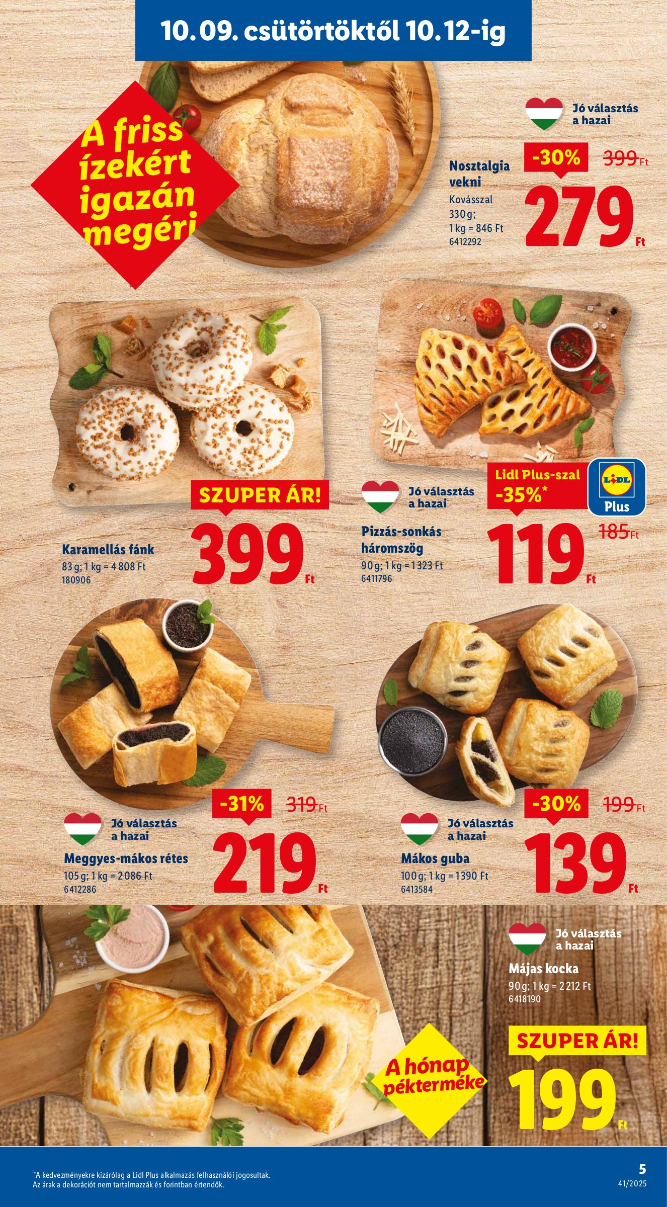 lidl - Lidl akciós újság, érvényes 10.09. - 10.15. - page: 5